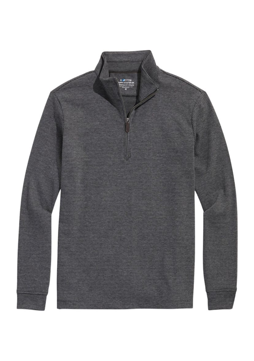 Mens Elevated 1/4 Zip Sweatshirt