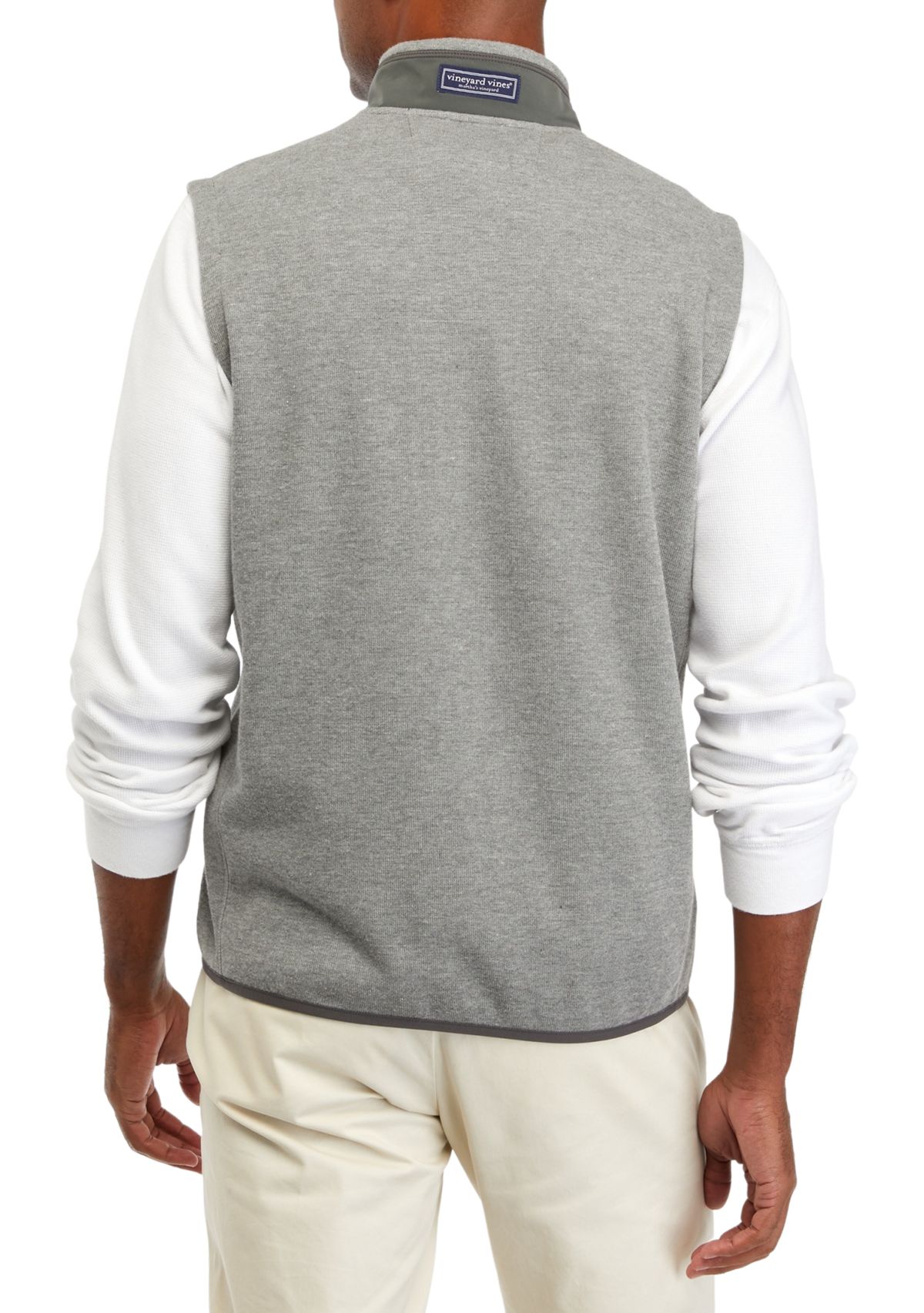 Mens Mountain Sweater Fleece Vest