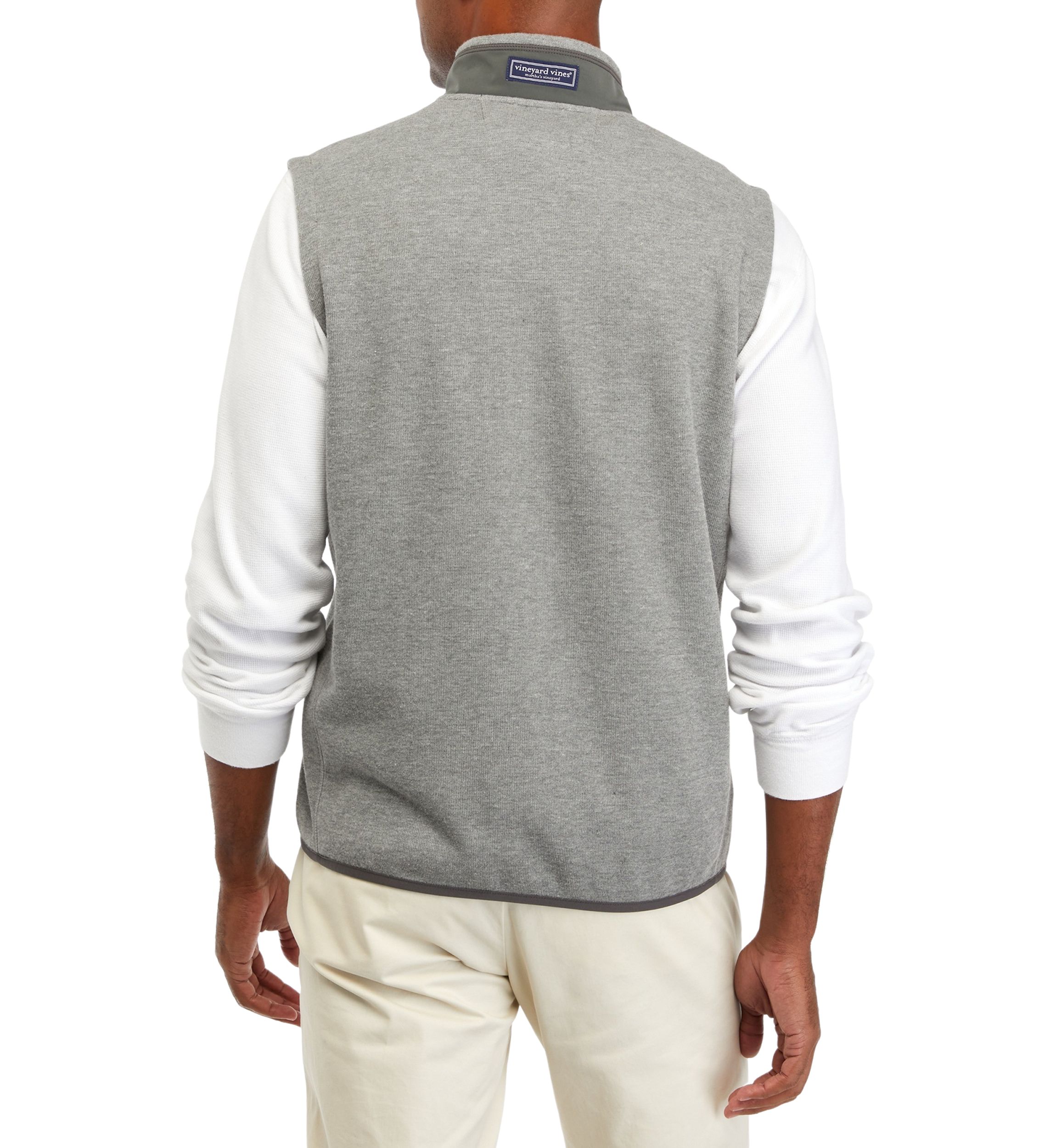 Mens Mountain Sweater Fleece Vest