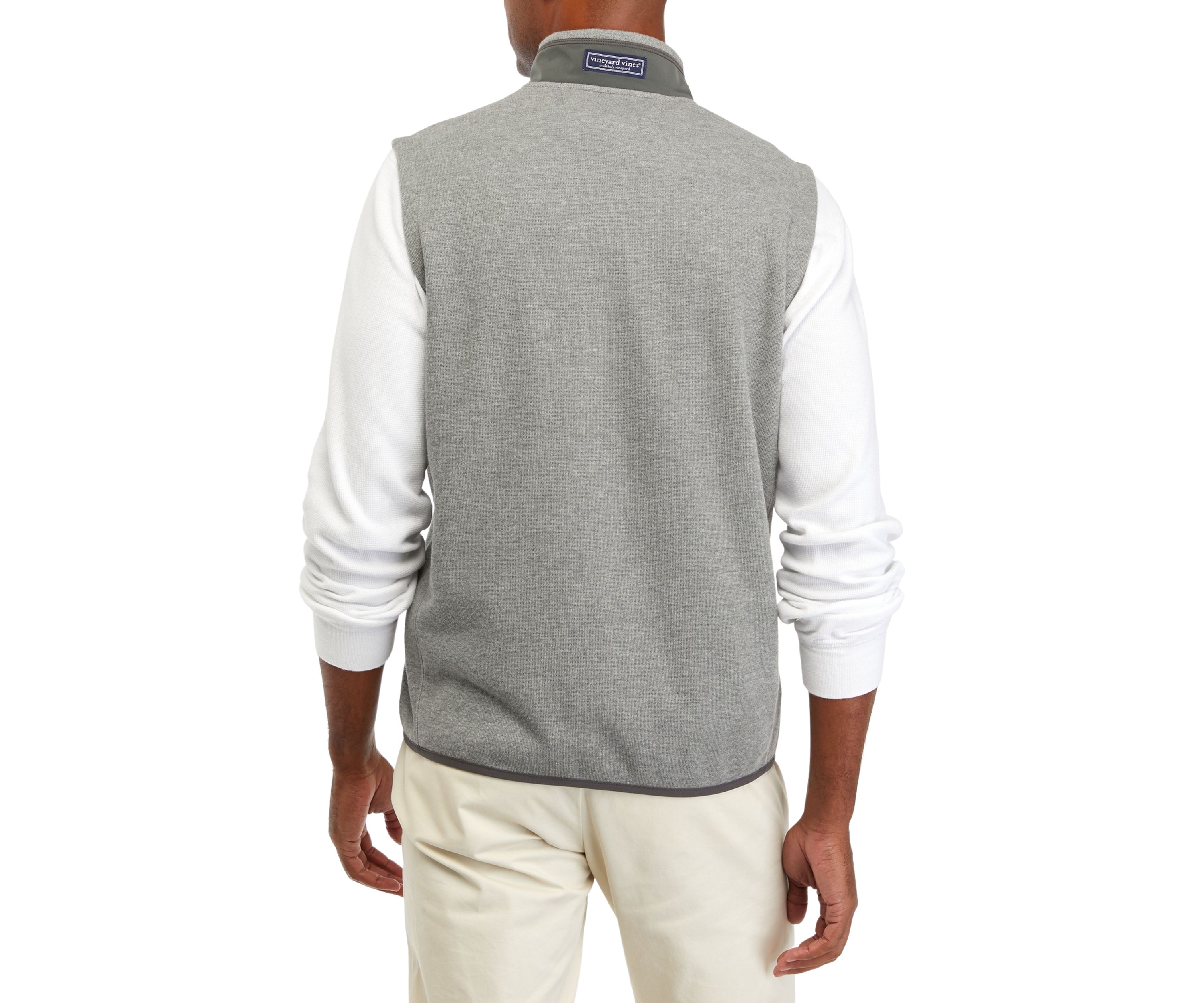 Mens Mountain Sweater Fleece Vest