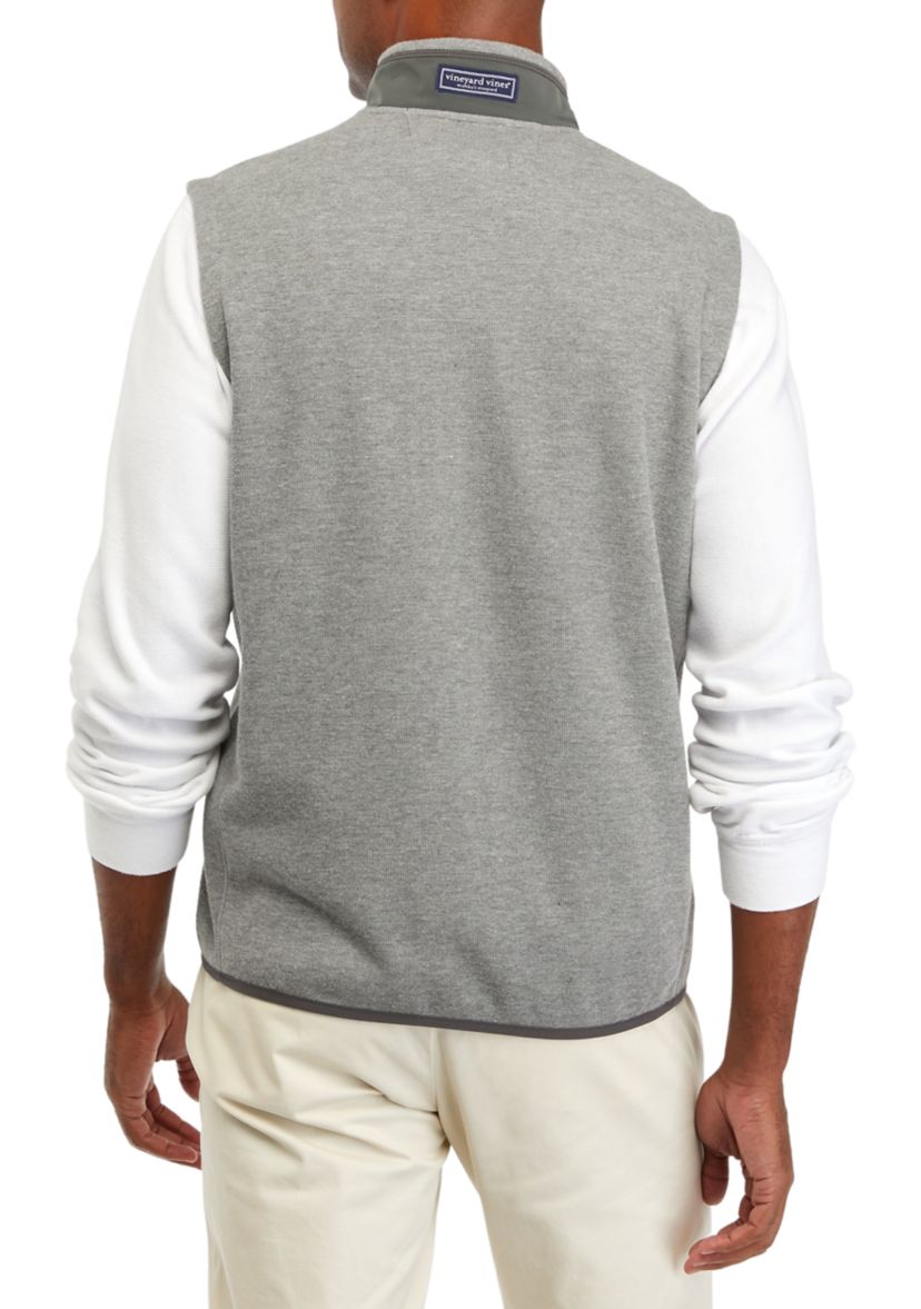 Mens Mountain Sweater Fleece Vest