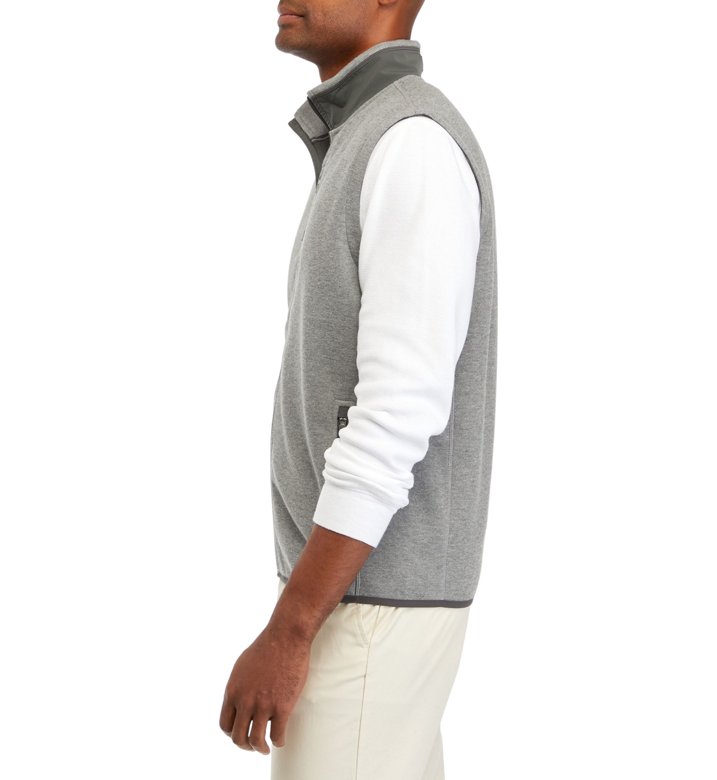 Mens Mountain Sweater Fleece Vest