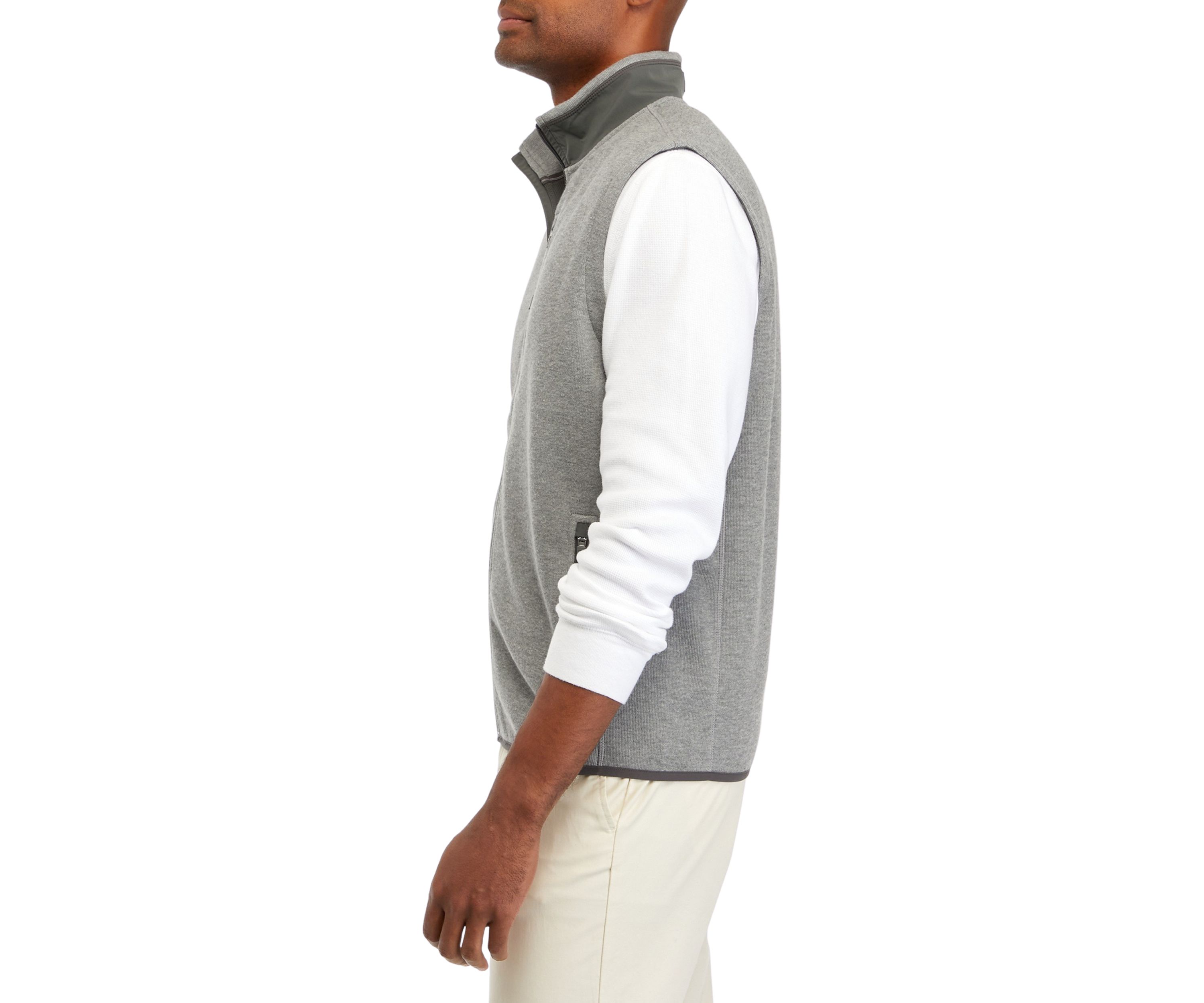 Mens Mountain Sweater Fleece Vest