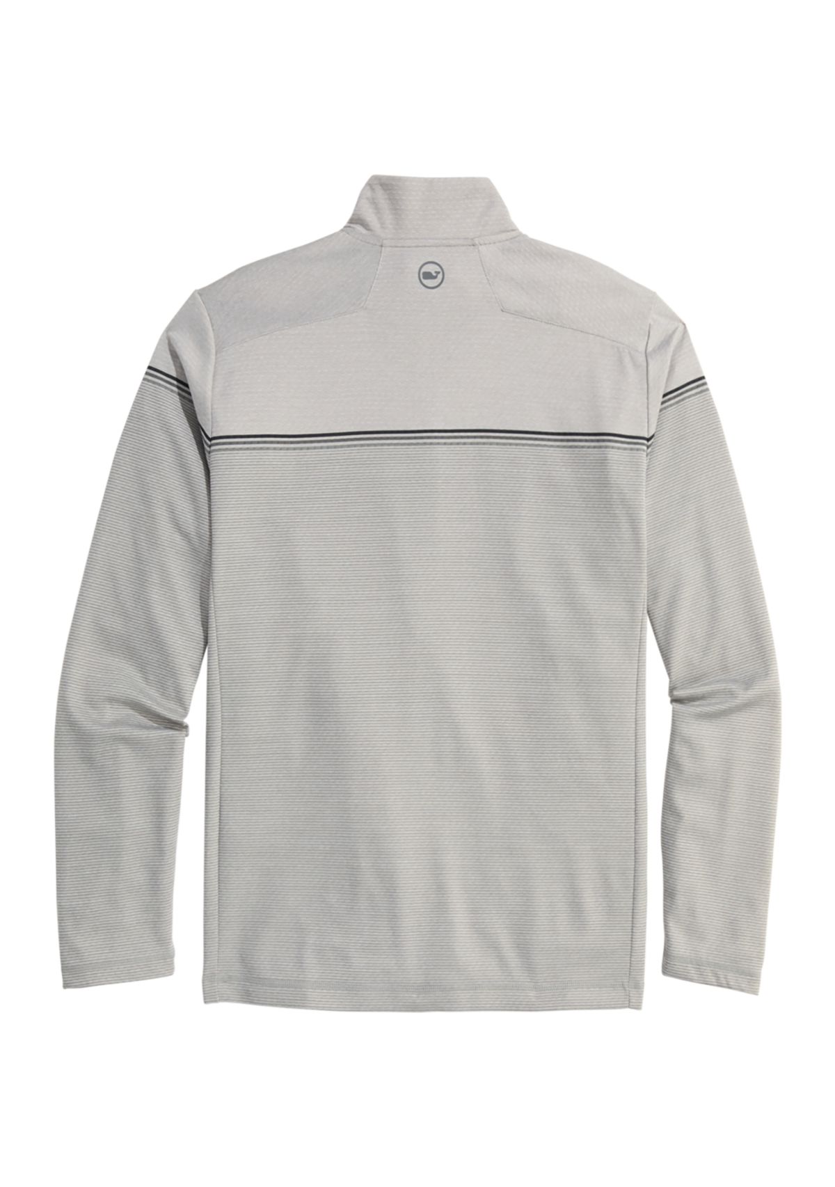Mens Engineered Stripe Sankaty 1/4 Zip Sweatshirt