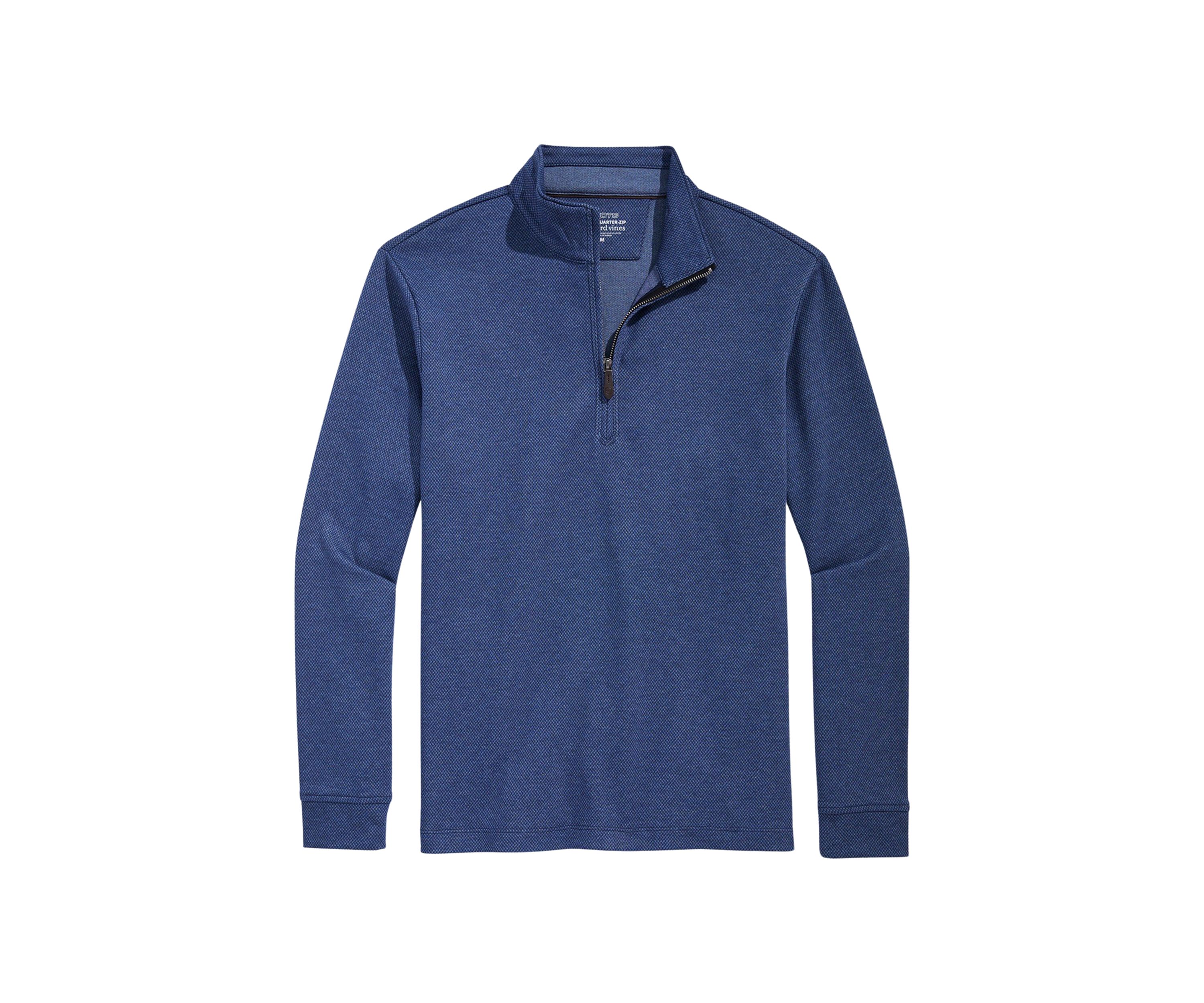 Herringbone Quarter Zip Pullover 