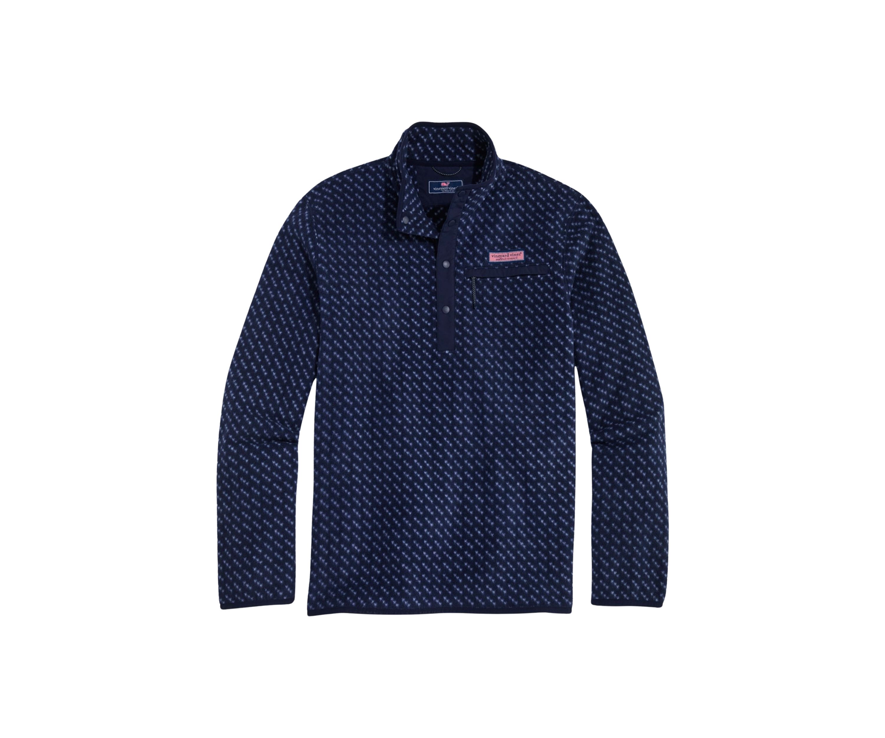 Printed Harbor Fleece Pullover