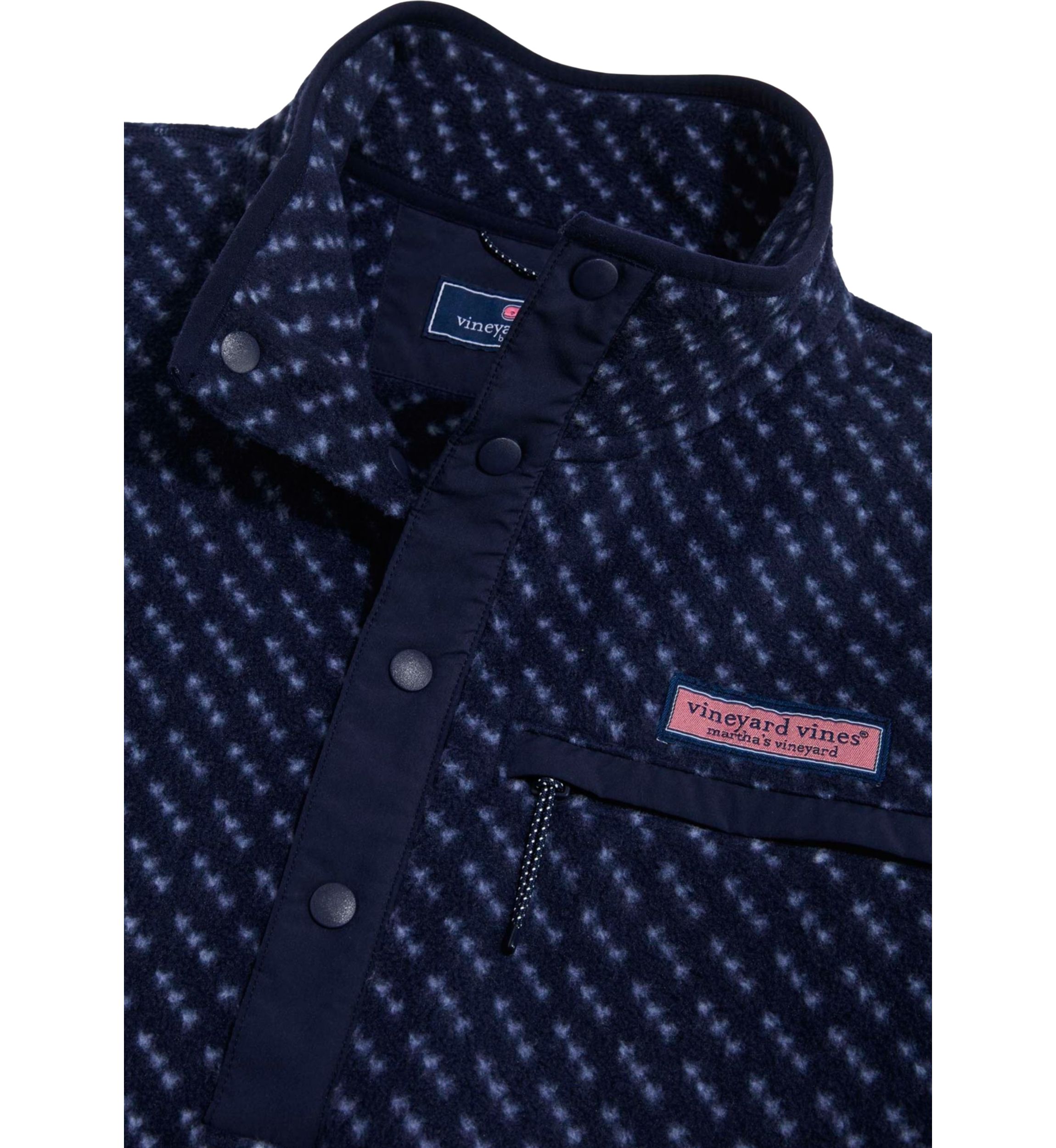 Printed Harbor Fleece Pullover