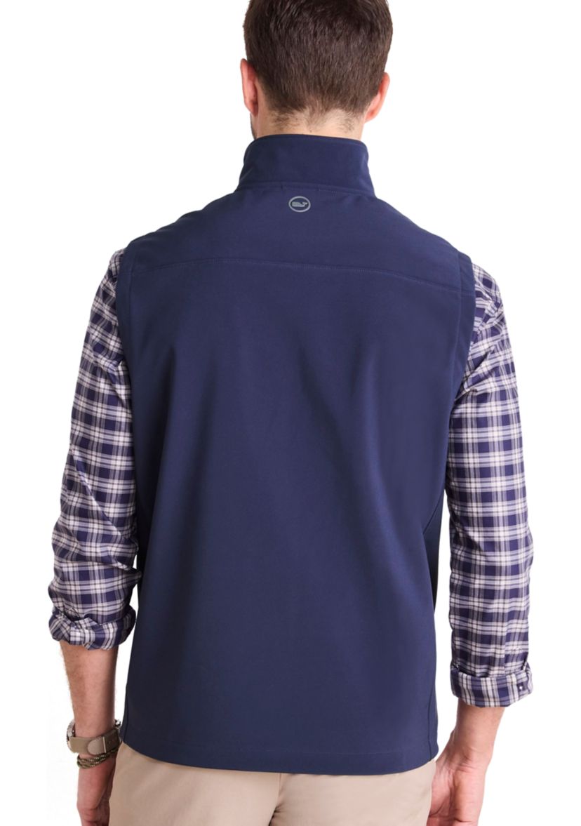 Mens On-the-Go Reversible Softshell Knit Vest