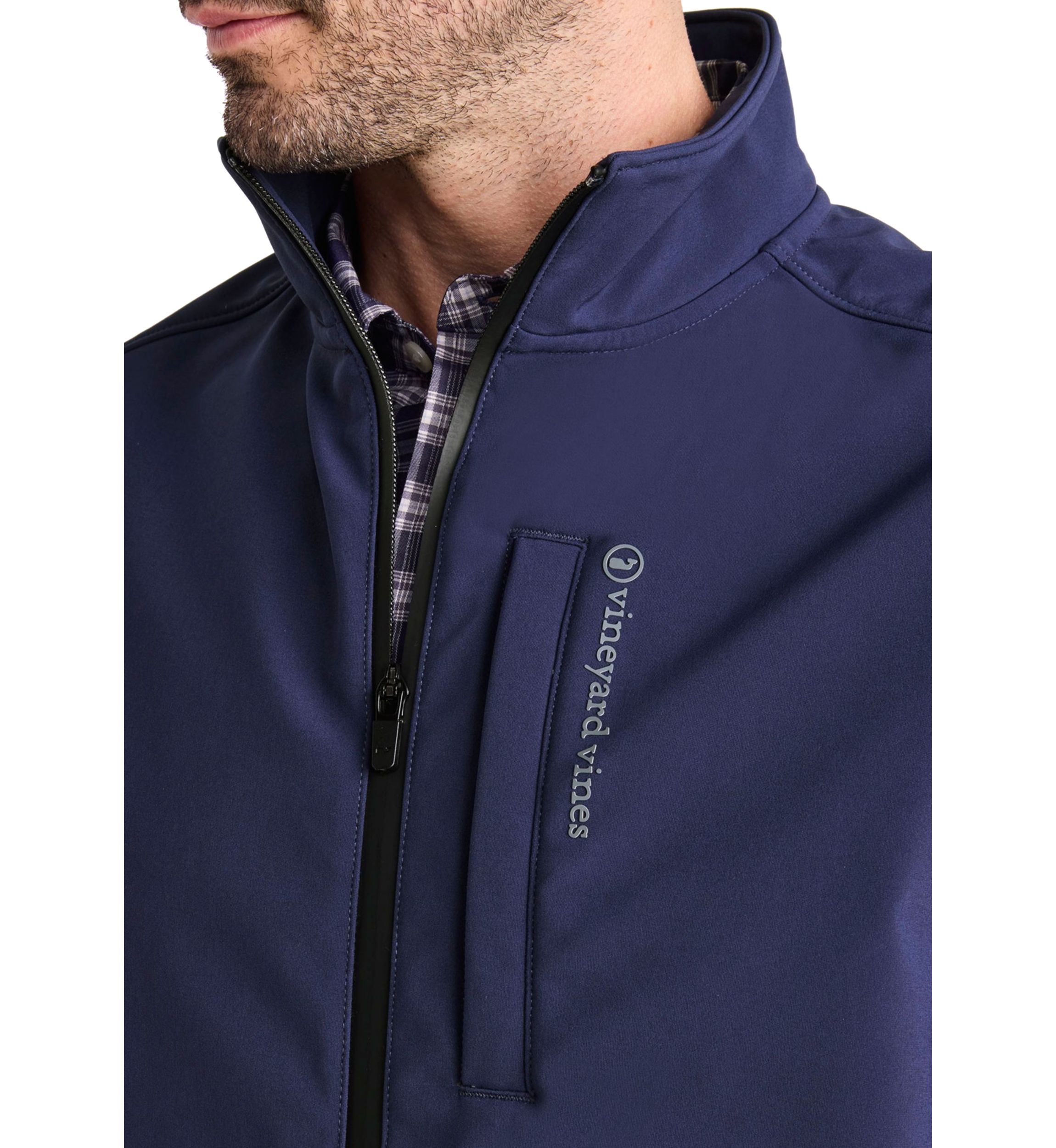 Mens On-the-Go Reversible Softshell Knit Vest