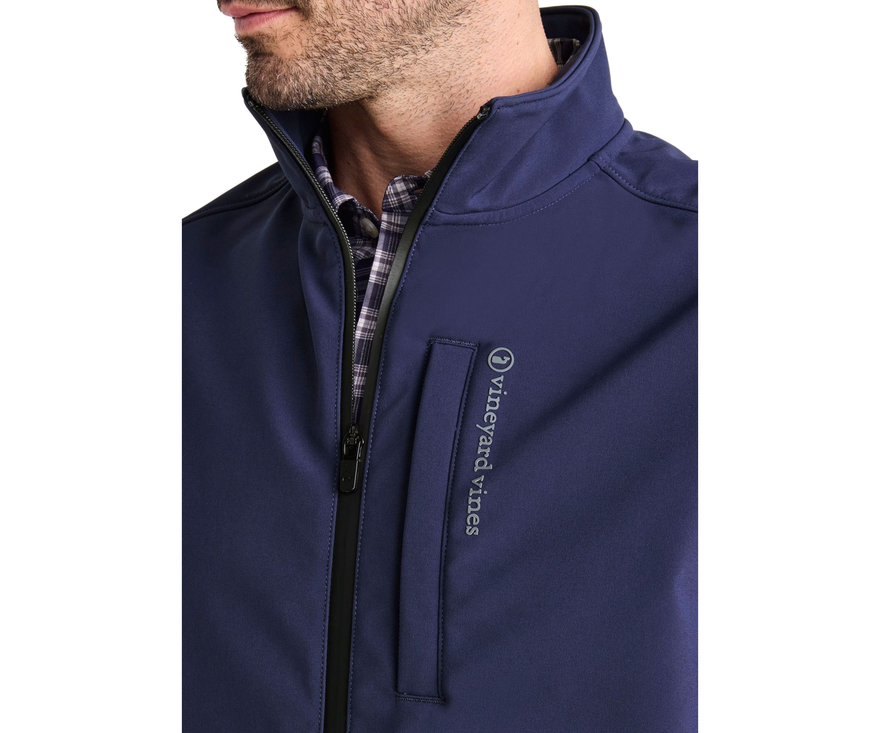 Mens On-the-Go Reversible Softshell Knit Vest