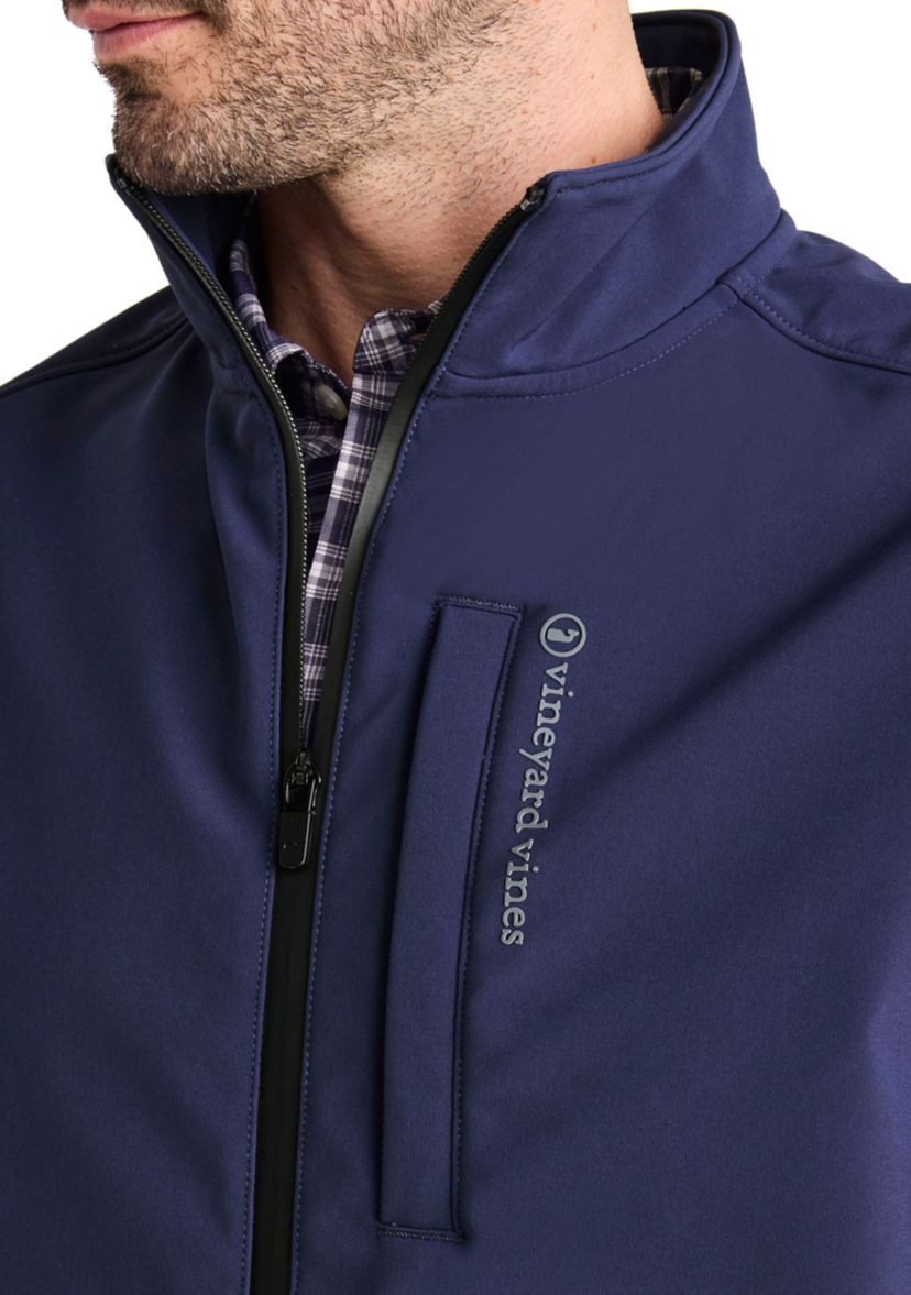 Mens On-the-Go Reversible Softshell Knit Vest