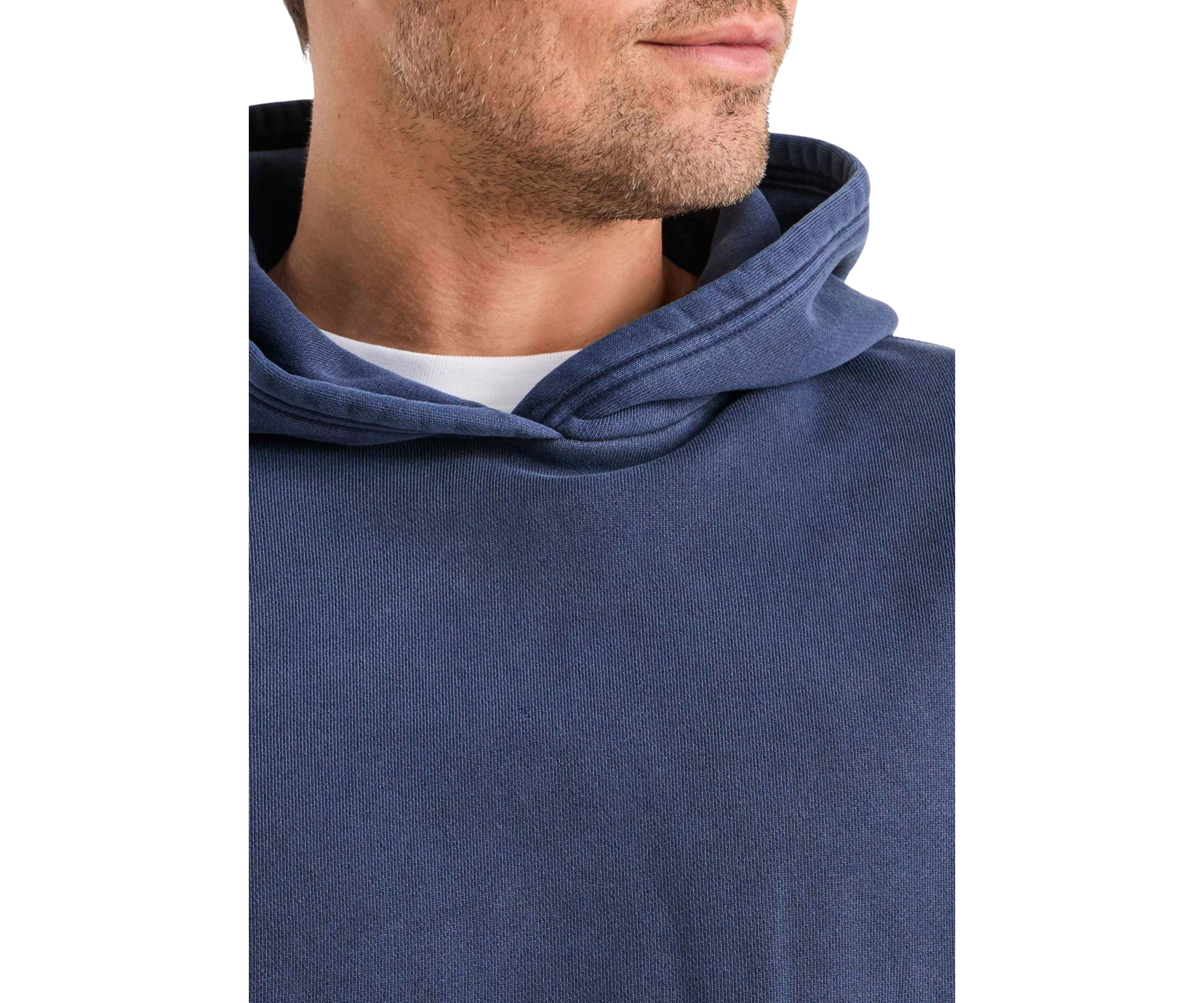 Mens Garment Dyed French Terry Hoodie