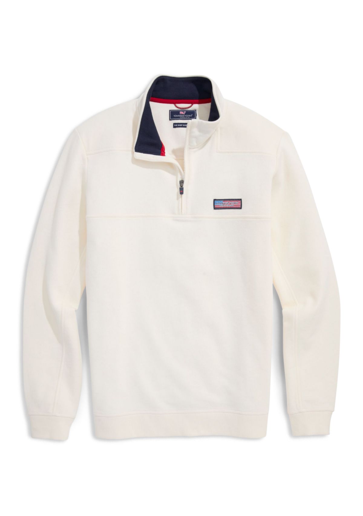 Mens American Flag Logo Box Shep Shirt