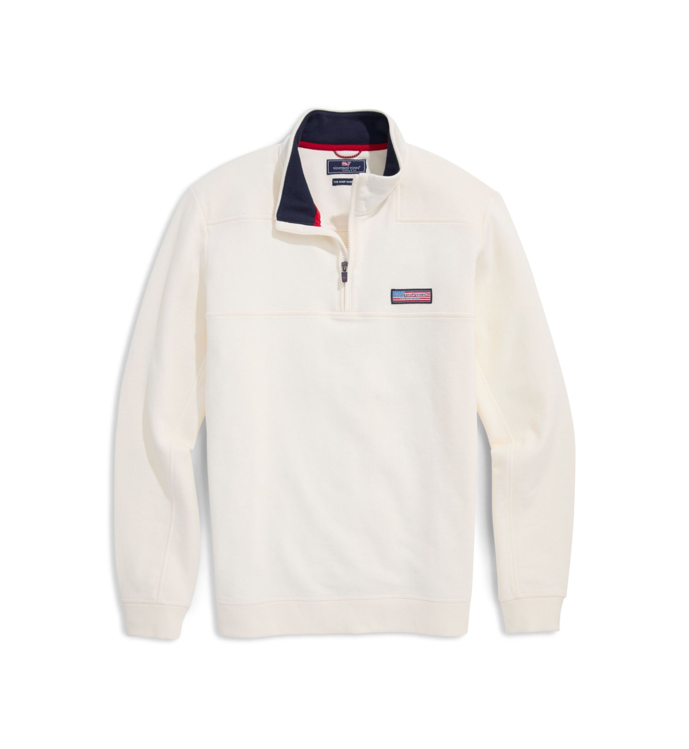 Mens American Flag Logo Box Shep Shirt