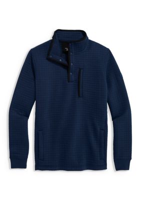 Vineyard Vines Men's Quilted Navigator Quarter-Snap Jacket | Belk
