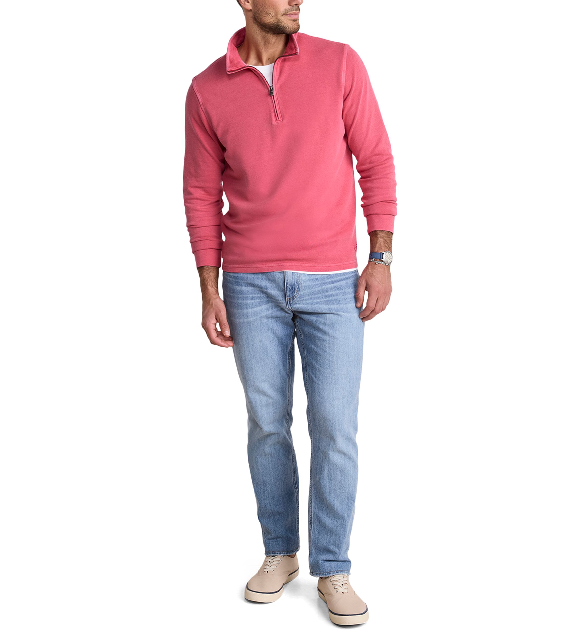 Vineyard Vines Men's Coastline ¼ Zip Jacket | Belk