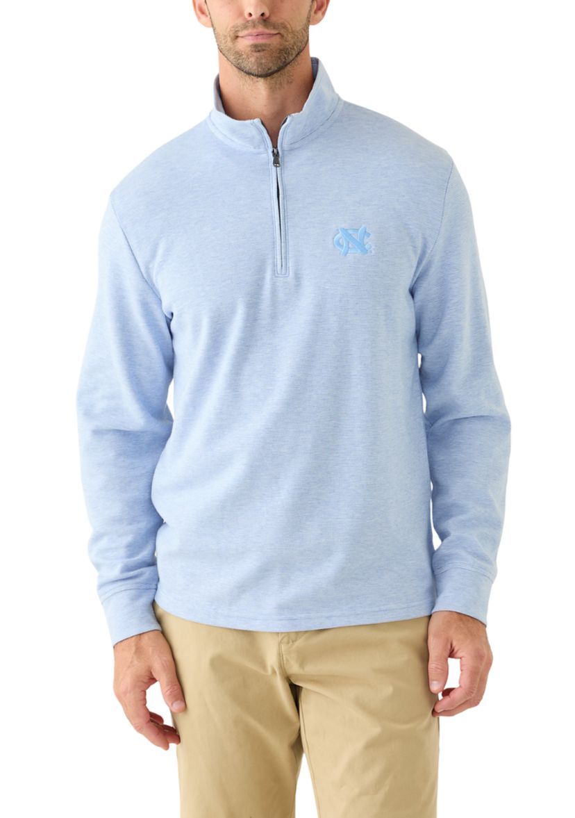 NCAA North Carolina Tar Heels Saltwater Quarter Zip Jacket