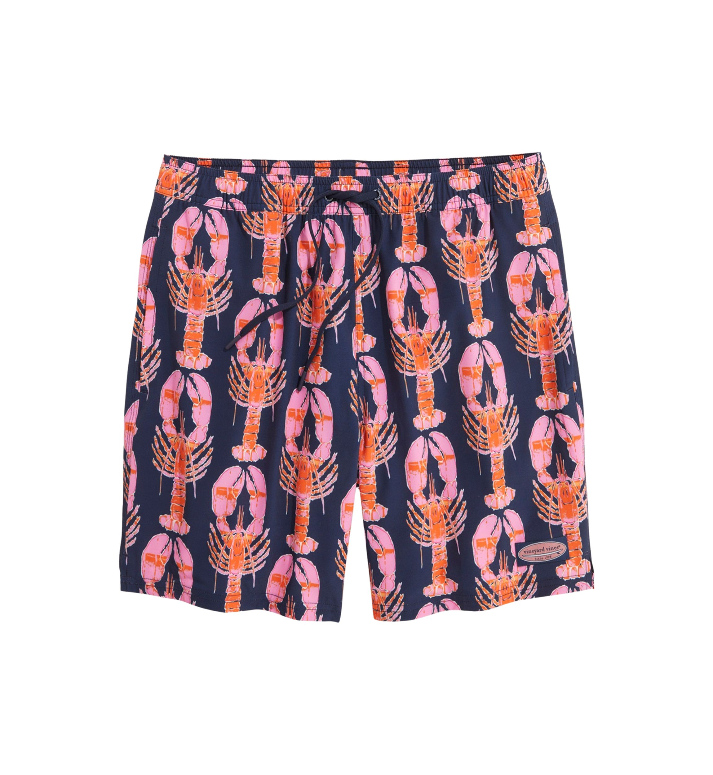 7" Printed Chappy Swim Trunks