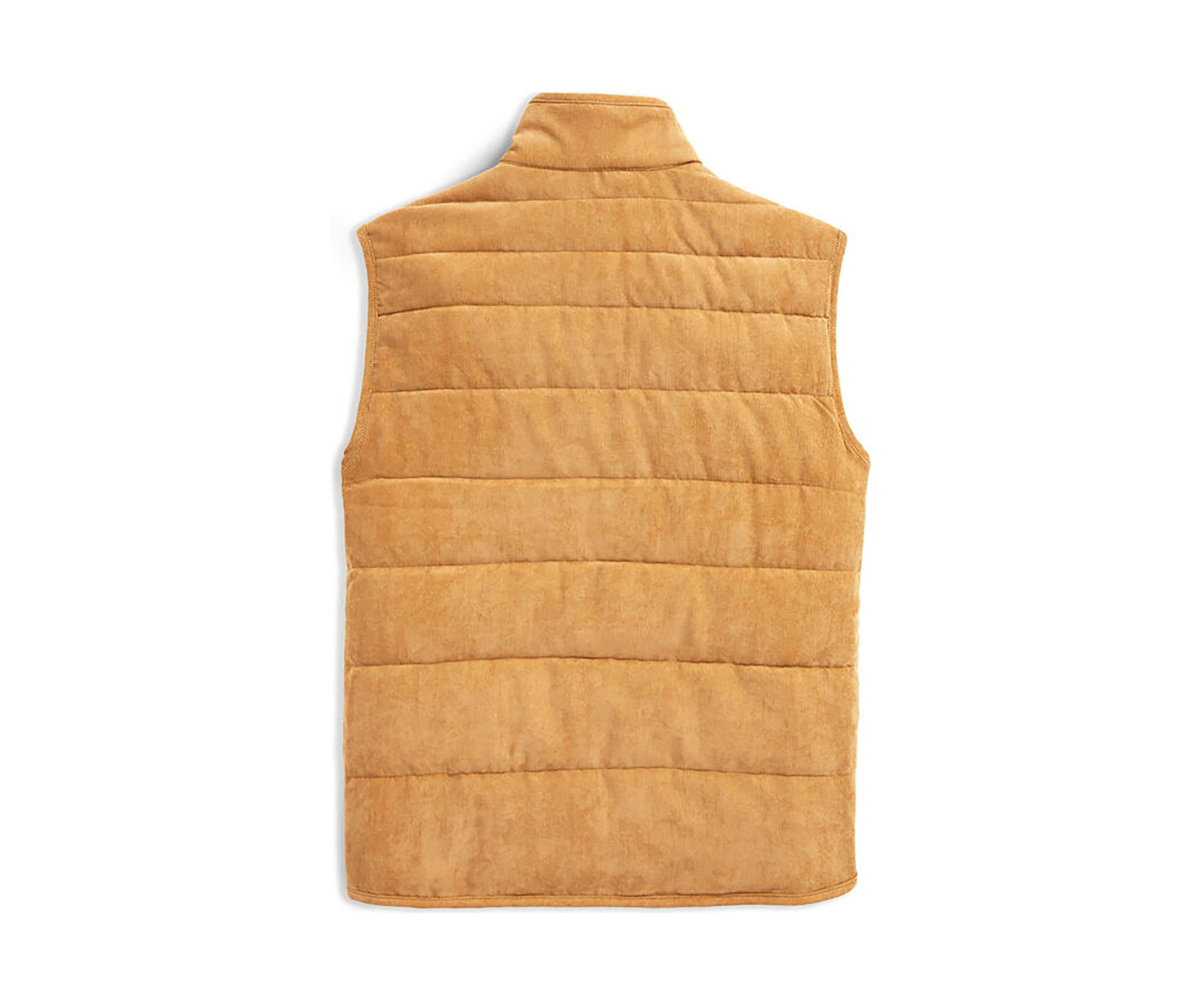 Corduroy Puffer Vest