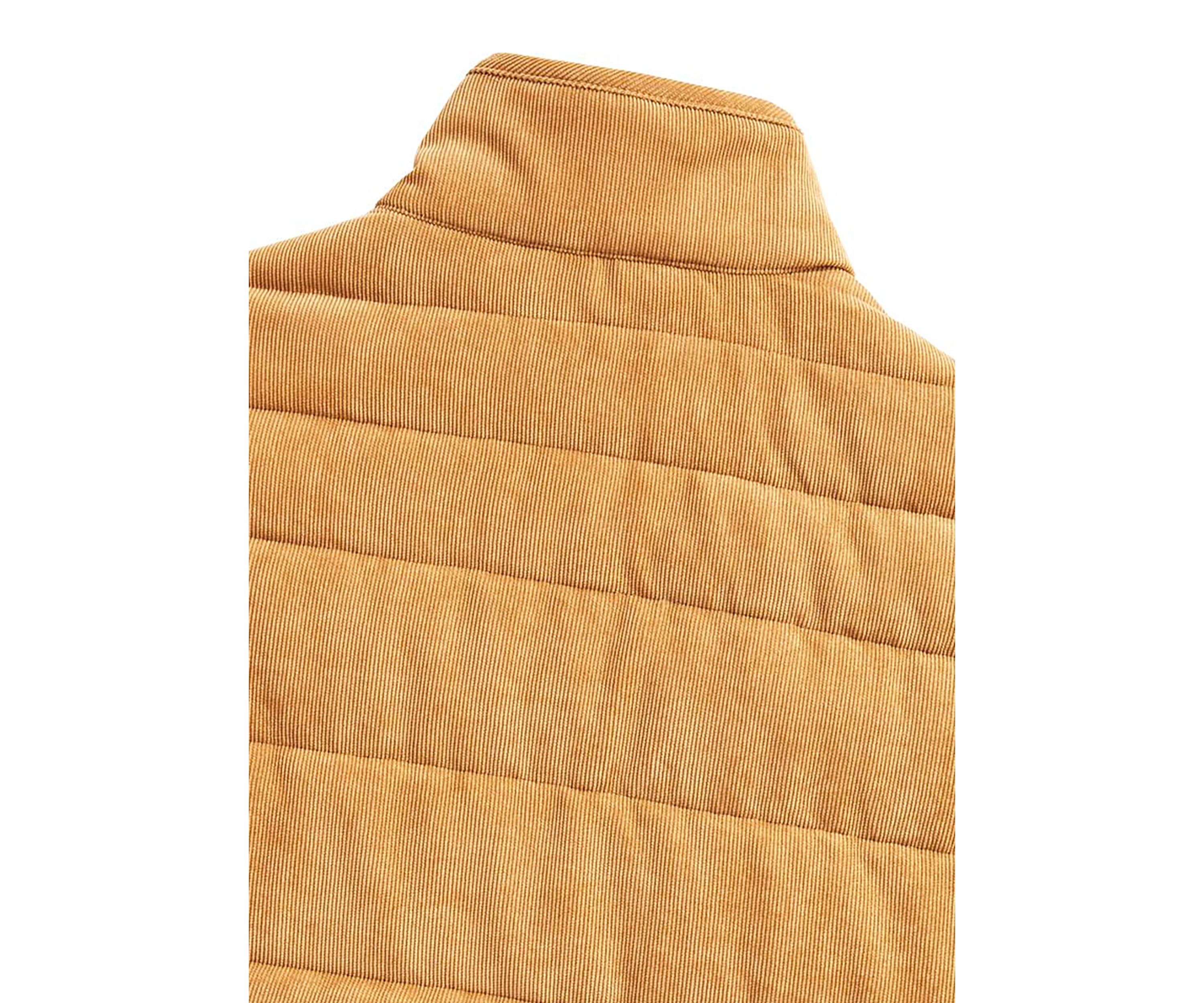 Corduroy Puffer Vest