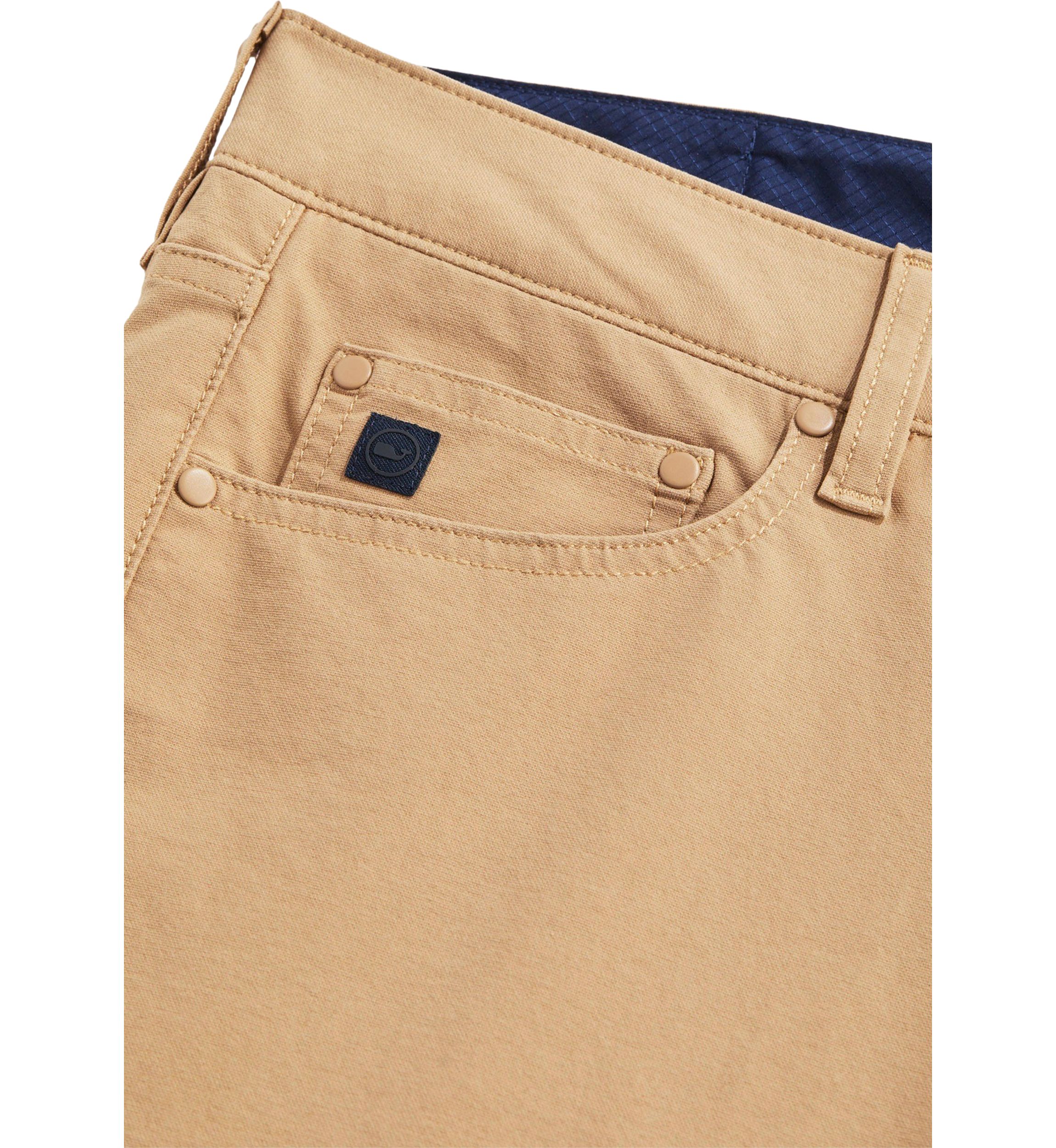 Mens On the Go Canvas 5 Pocket Pants