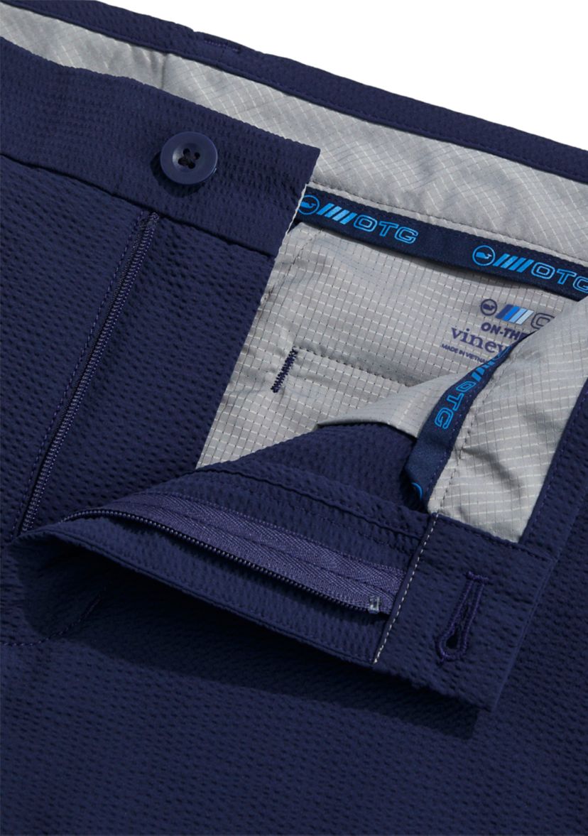 Seersucker On the Go Pants