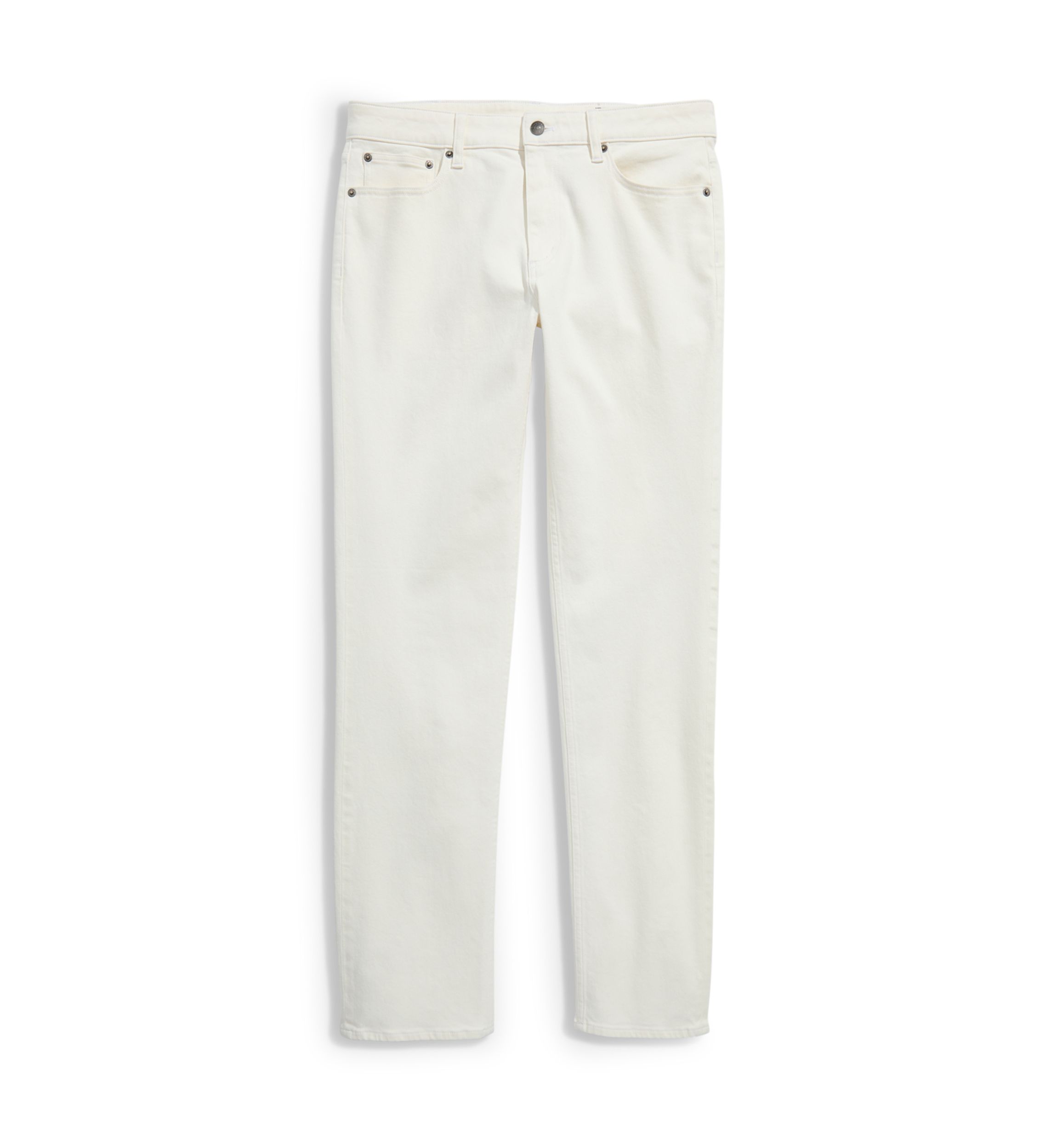 Slim Straight Denim Pants