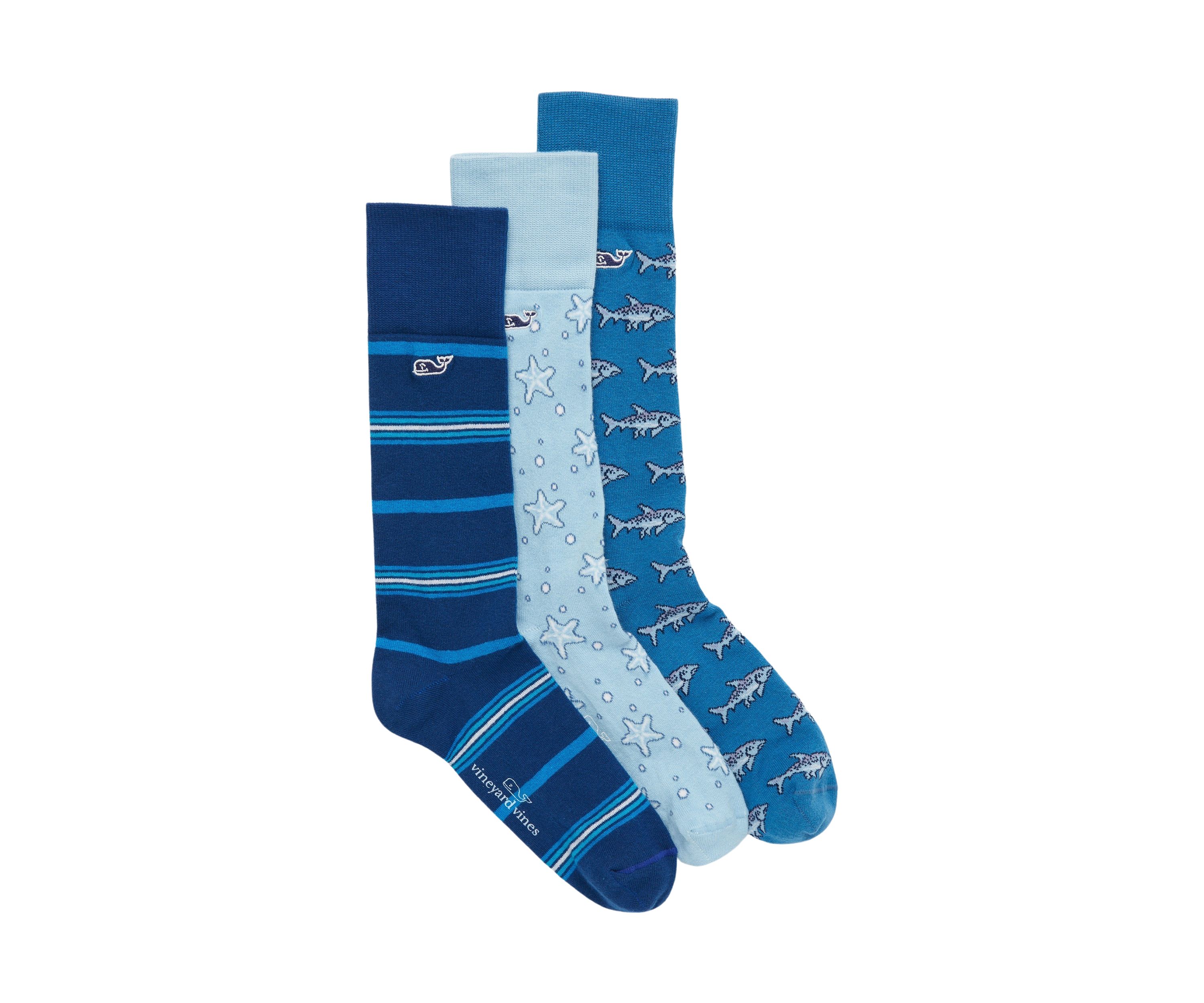 Ocean Icons Socks - 3 Pack
