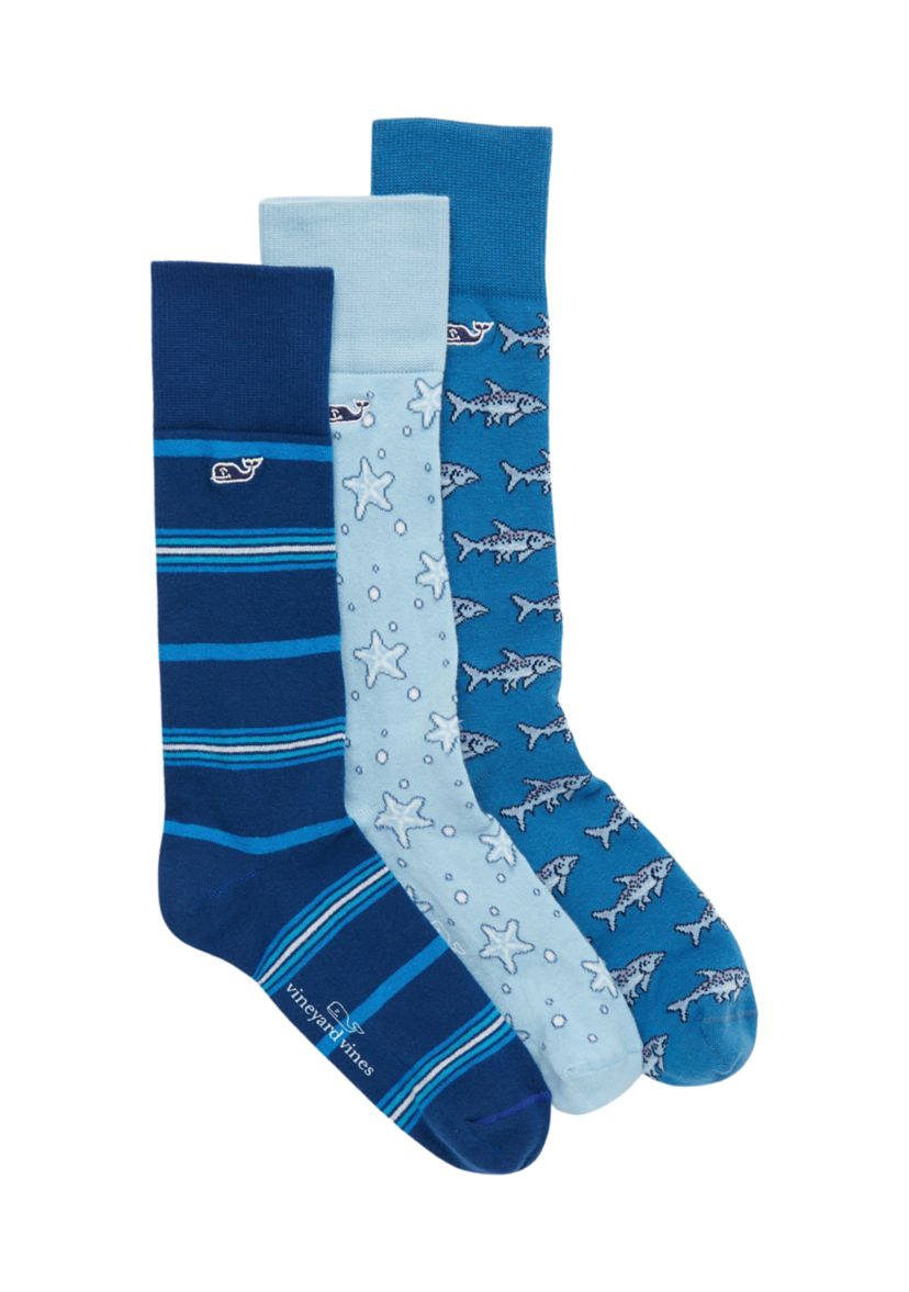 Ocean Icons Socks - 3 Pack