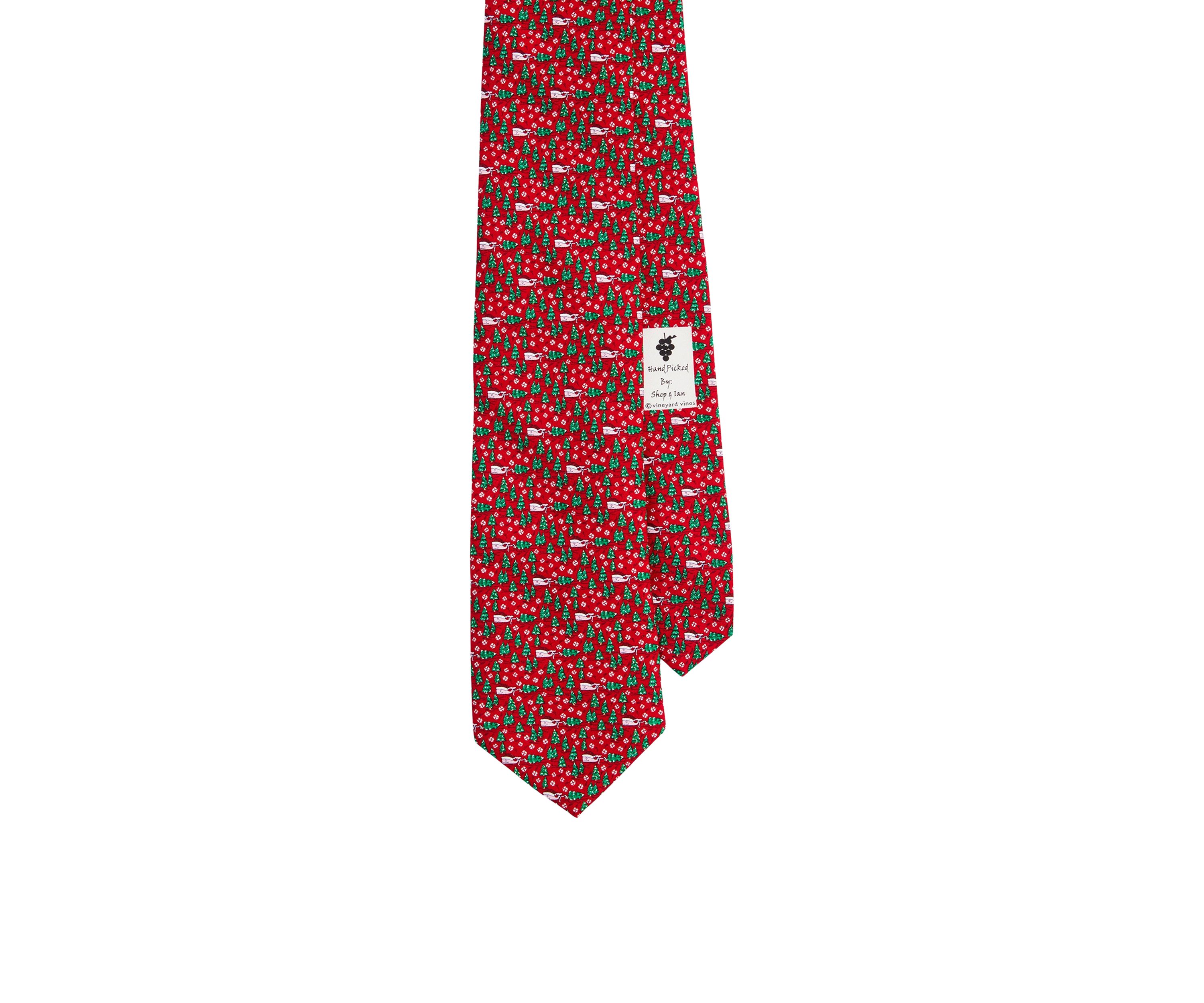 Mens Tree Farm Silk Tie