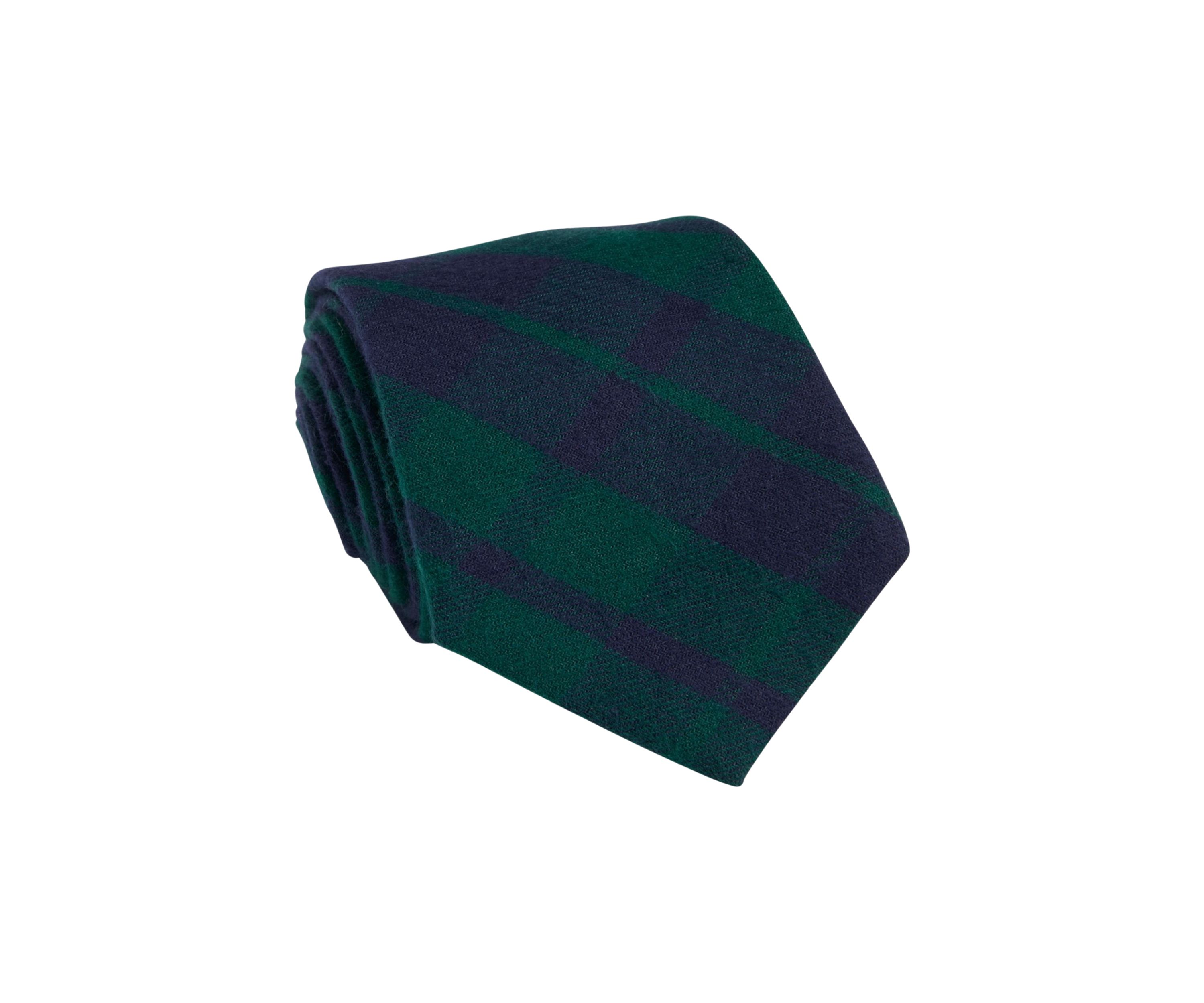 Blackwatch Flannel Kennedy Tie 