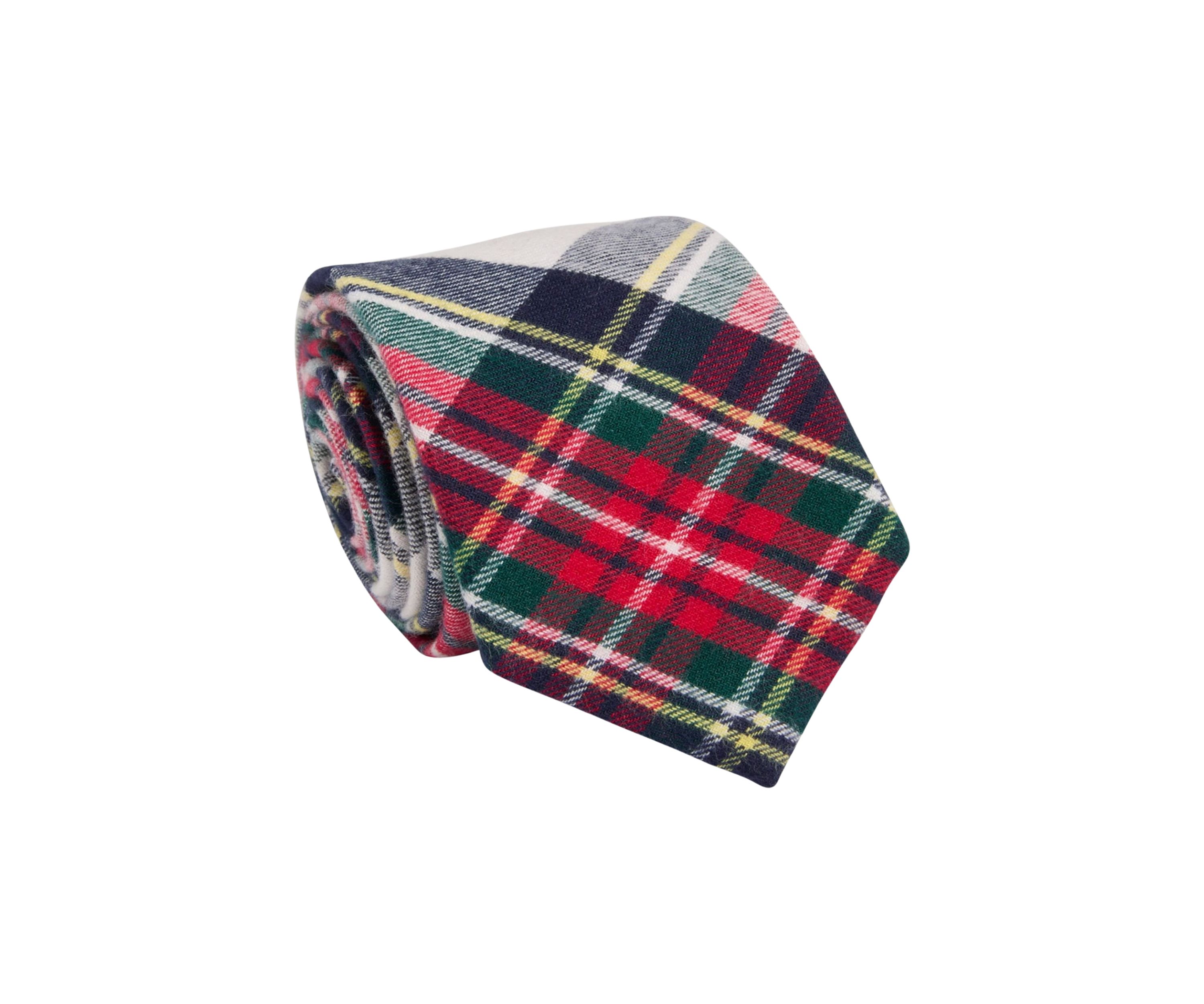 Tartan Flannel Kennedy Tie 