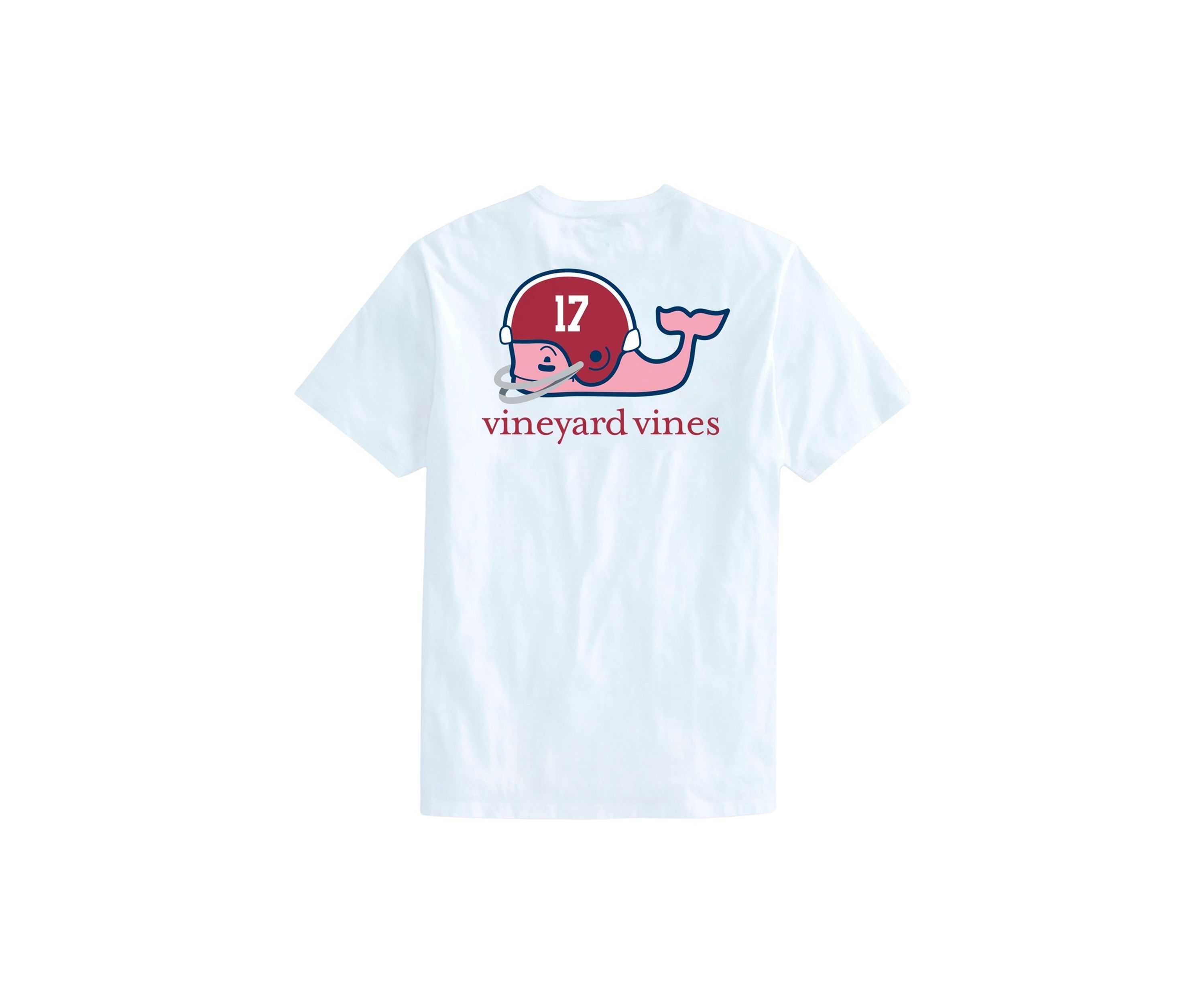NCAA Alabama Crimson Tide Football Whale Short Sleeve T-Shirt 