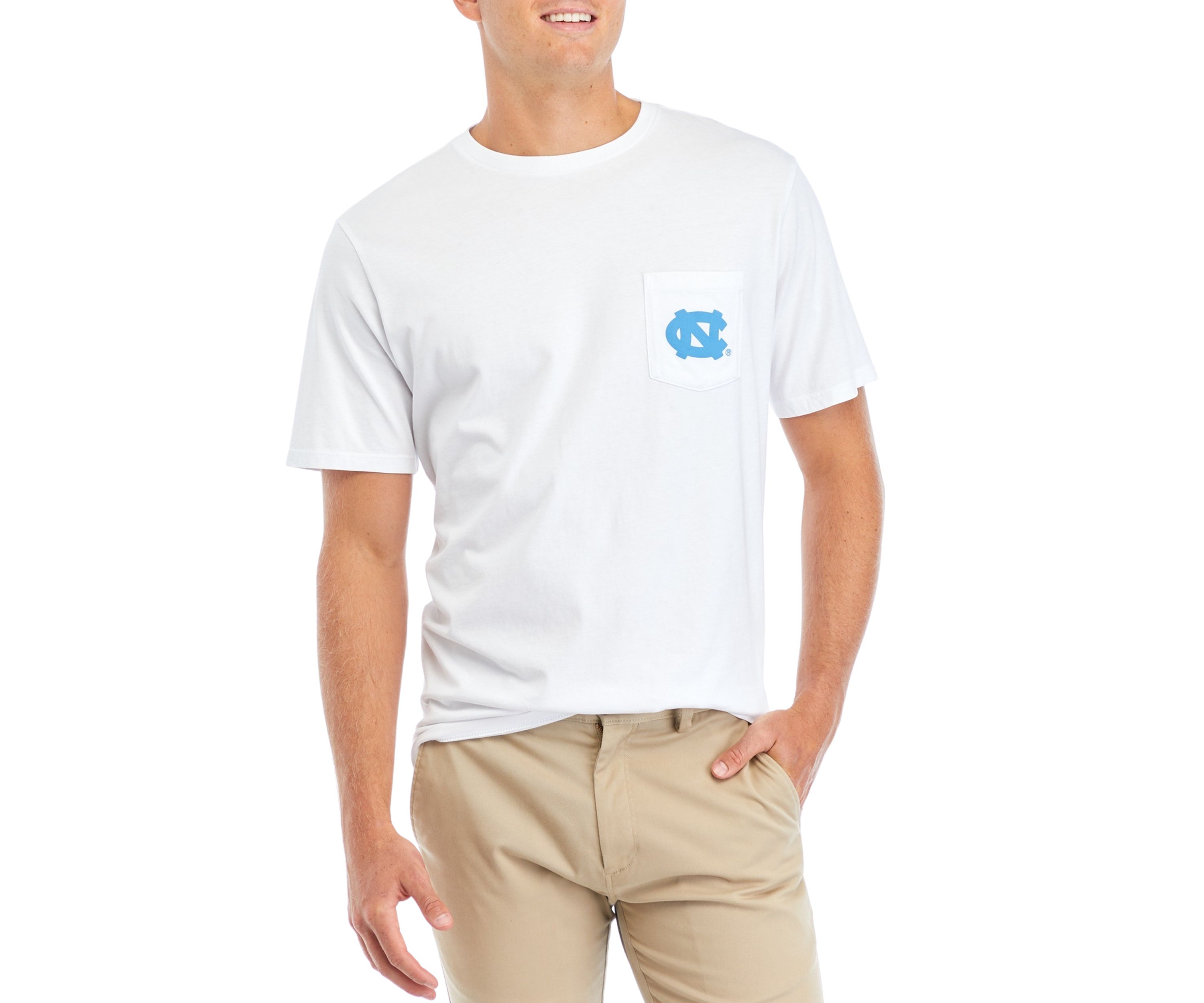 NCAA North Carolina Tar Heels Short-Sleeve Football Whale T-Shirt