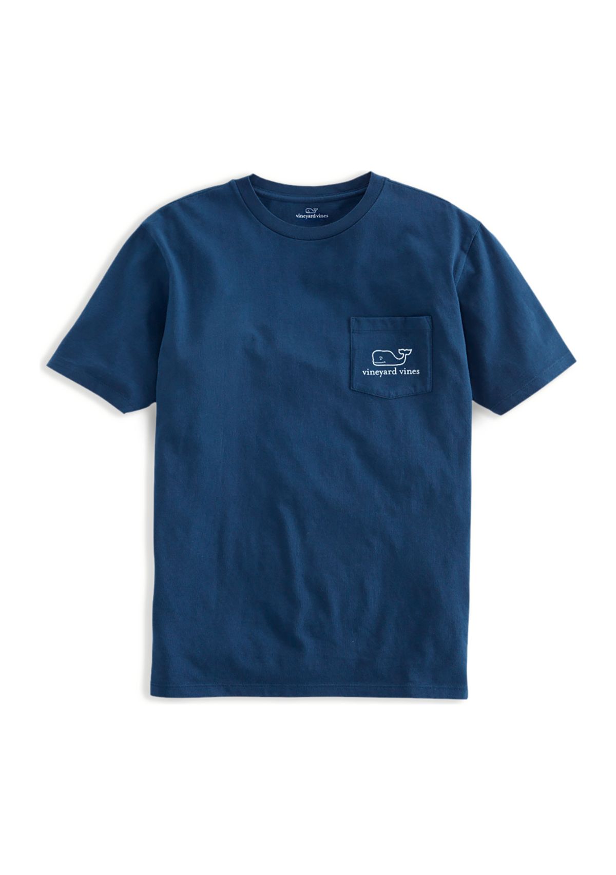 Mens Vintage Whale Short Sleeve Pocket T-Shirt 