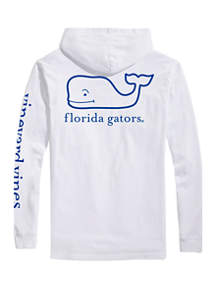 Vineyard Vines NCAA Florida Gators Long Sleeve Hooded Graphic T-Shirt ...