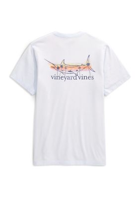 Vineyard Vines Men's Fishing For Marlin Short Sleeve Pocket T-Shirt