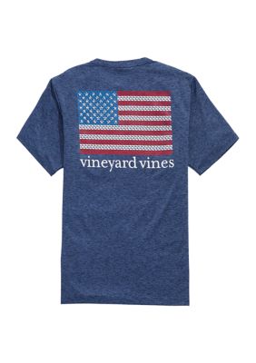 Vineyard Vines Men's Whale Flag Short Sleeve Harbor Performance Graphic ...