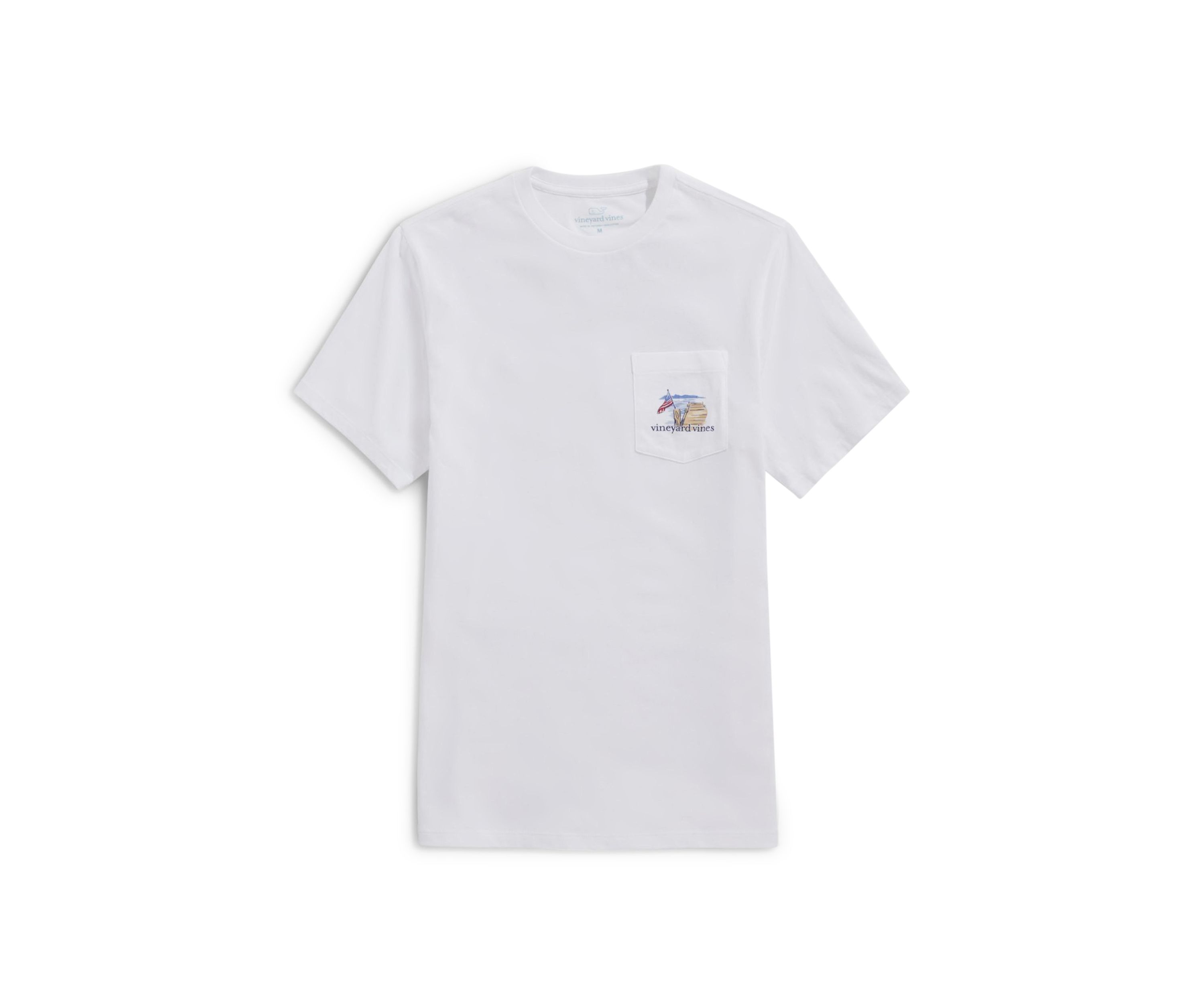 Mens Golf Swing Short Sleeve Pocket T-Shirt
