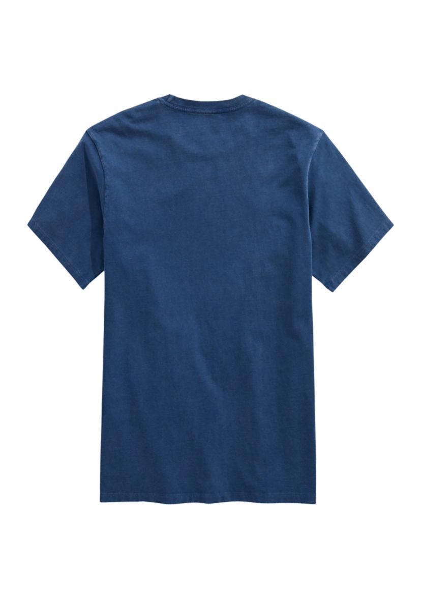 Mens Heritage Wash Vineyard Vines Short Sleeve Graphic T-Shirt