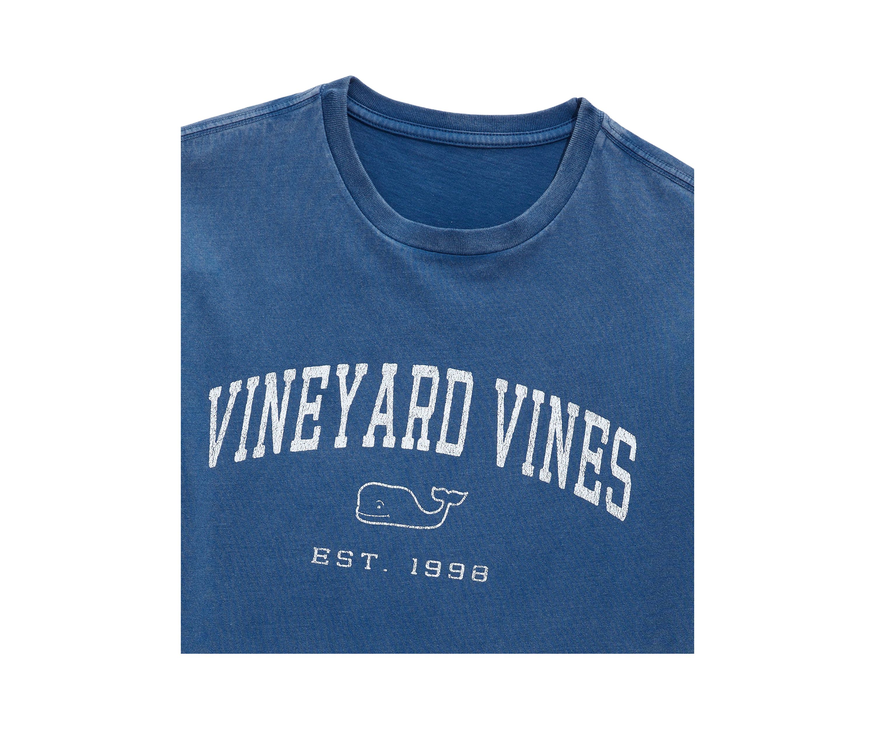 Mens Heritage Wash Vineyard Vines Short Sleeve Graphic T-Shirt