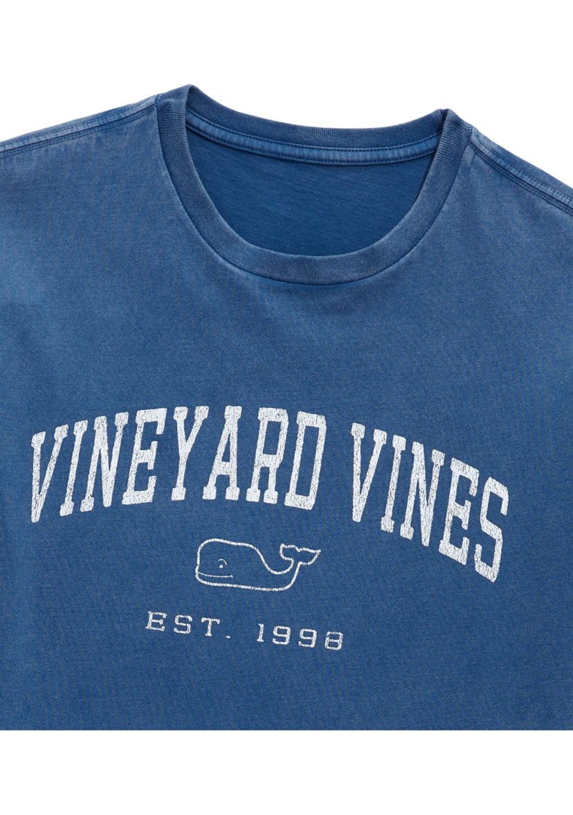 Mens Heritage Wash Vineyard Vines Short Sleeve Graphic T-Shirt