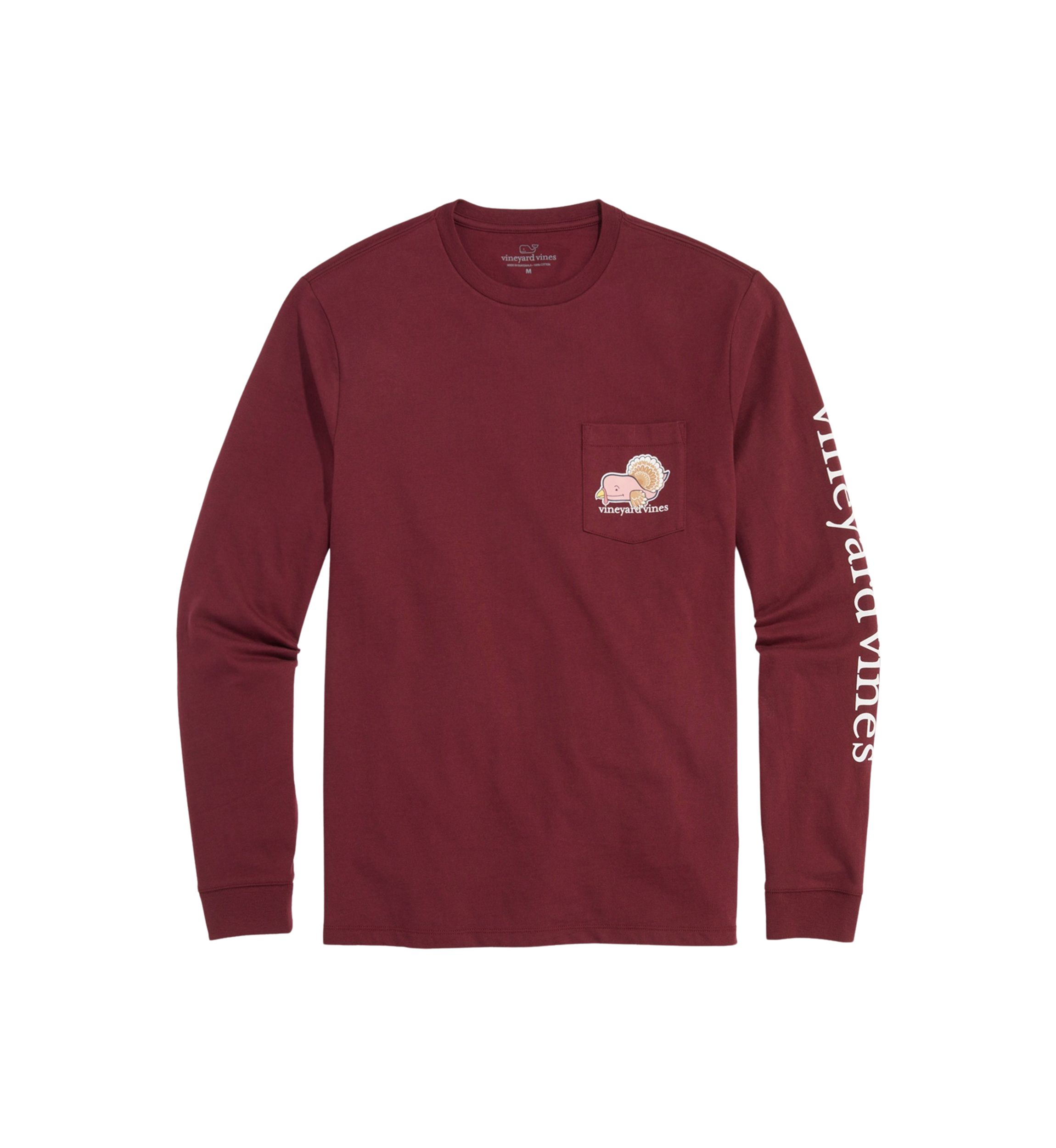 Turkey Character Whale Logo Graphic T-Shirt 