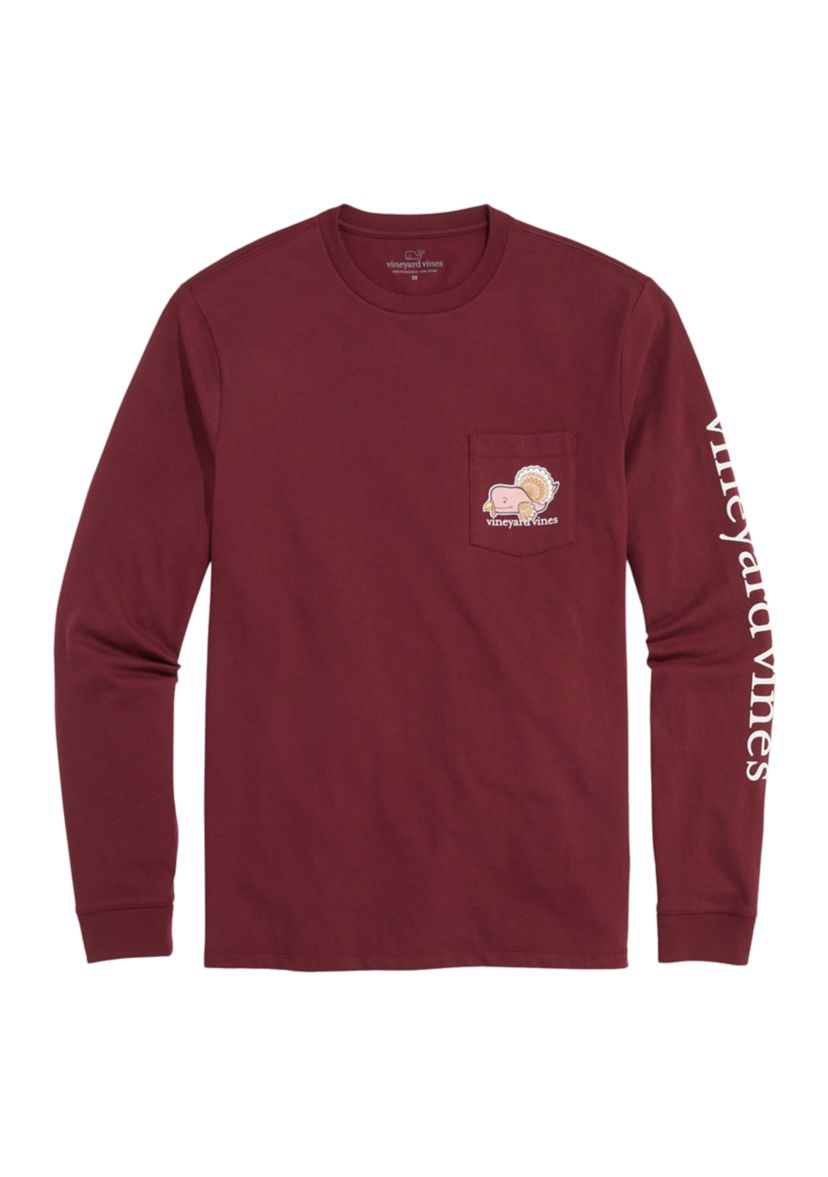 Turkey Character Whale Logo Graphic T-Shirt 