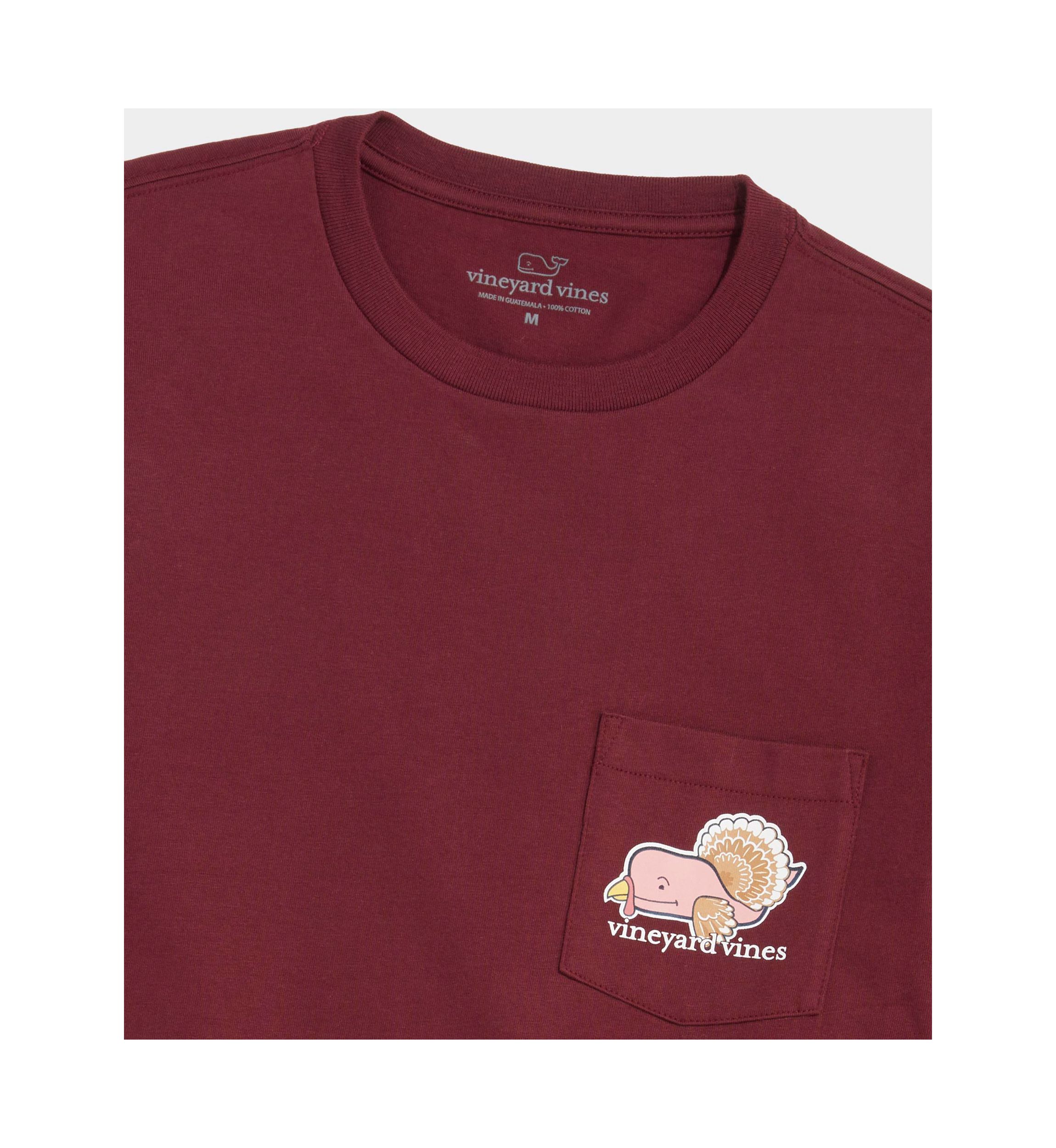Turkey Character Whale Logo Graphic T-Shirt 