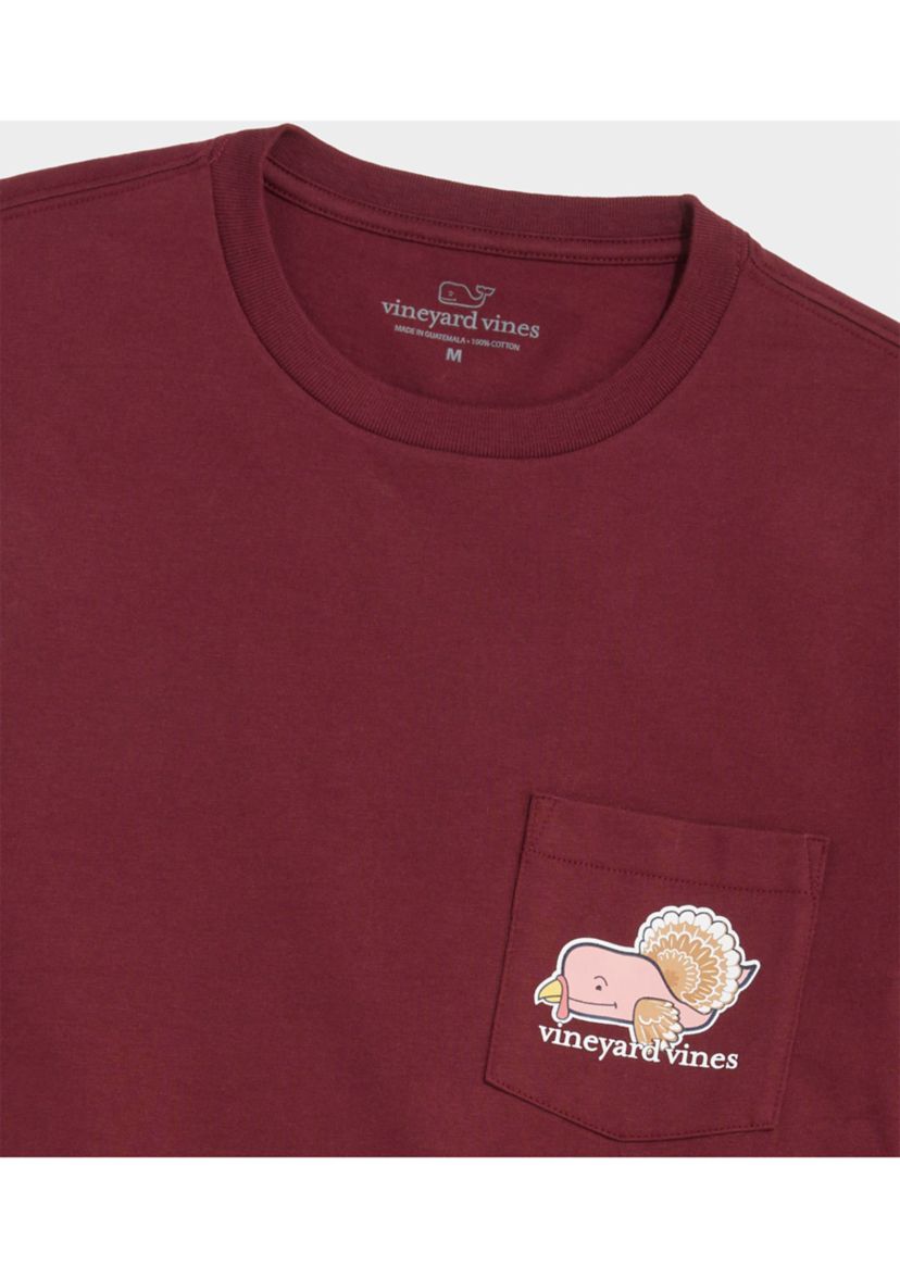 Turkey Character Whale Logo Graphic T-Shirt 