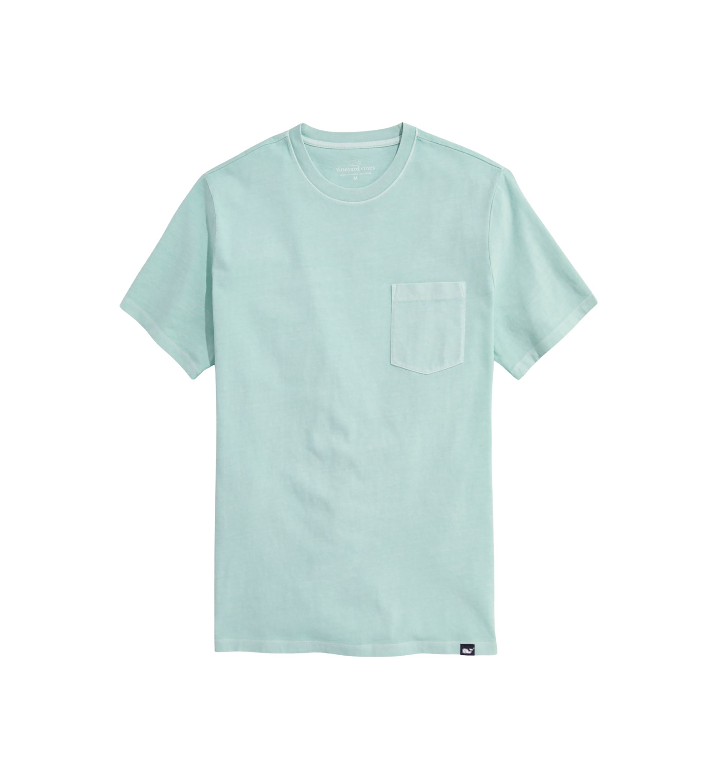 Mens Surf Garment Dyed Pocket T-Shirt
