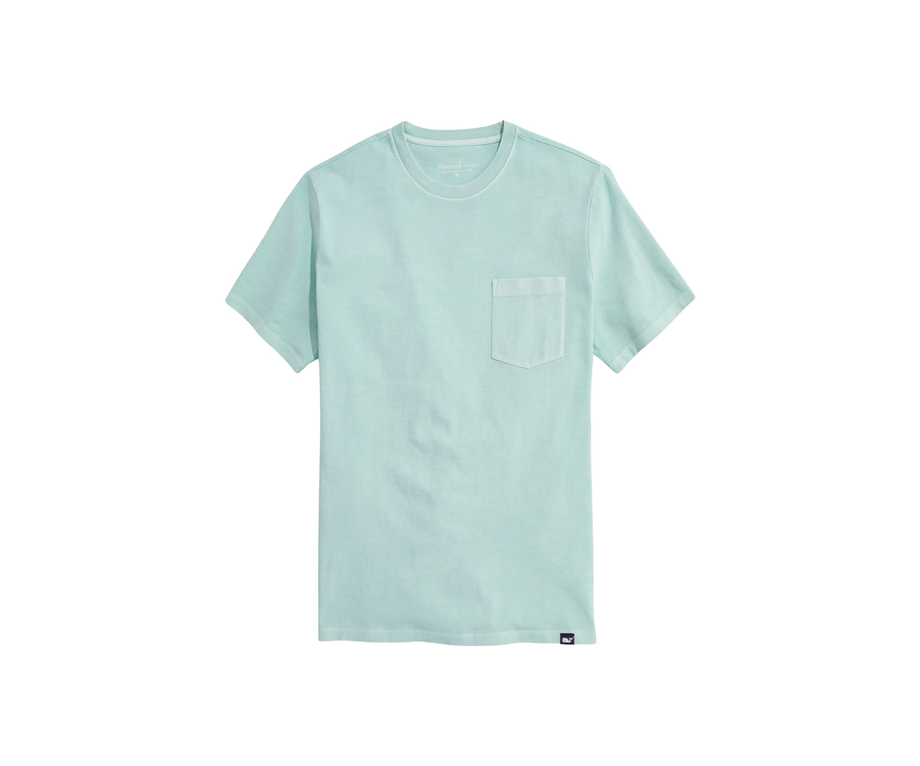 Mens Surf Garment Dyed Pocket T-Shirt