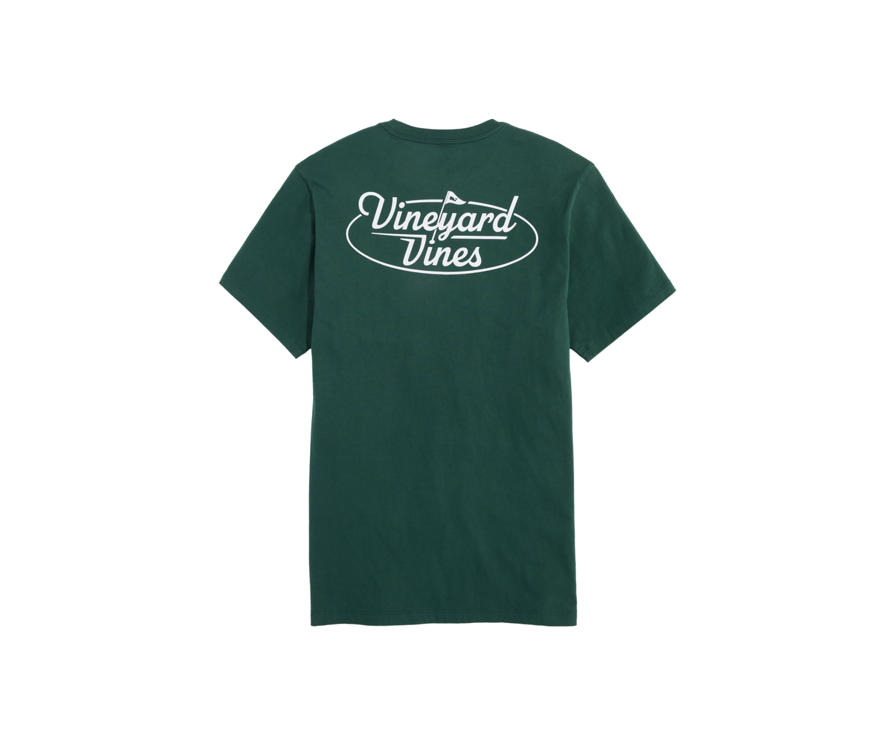 Mens Golf Logo Short Sleeve Pocket T-Shirt