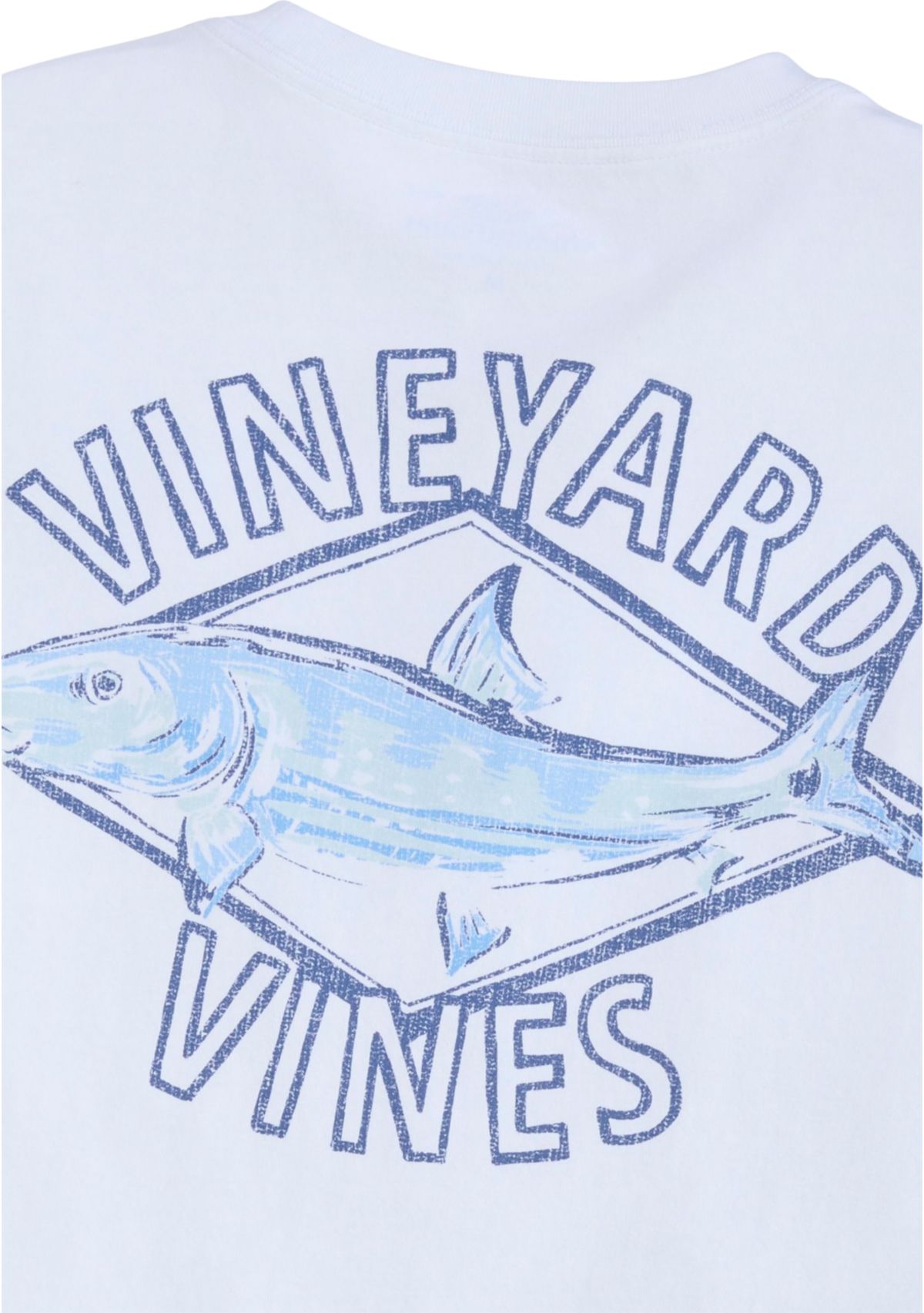 Mens Painted Bonefish Short Sleeve Pocket T-Shirt